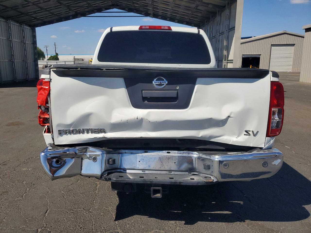 2013 Nissan Frontier S White vin: 1N6AD0ER1DN755616