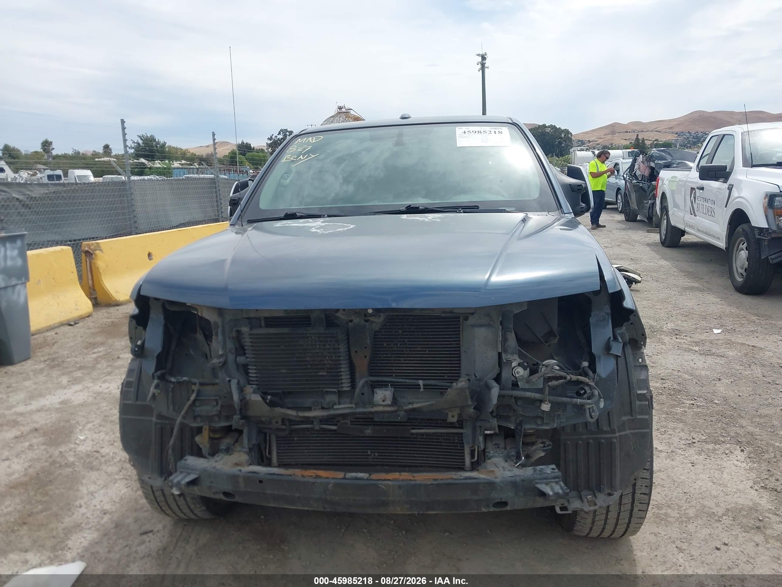 2014 Nissan Frontier Sv Dark Blue vin: 1N6AD0ER1EN744214