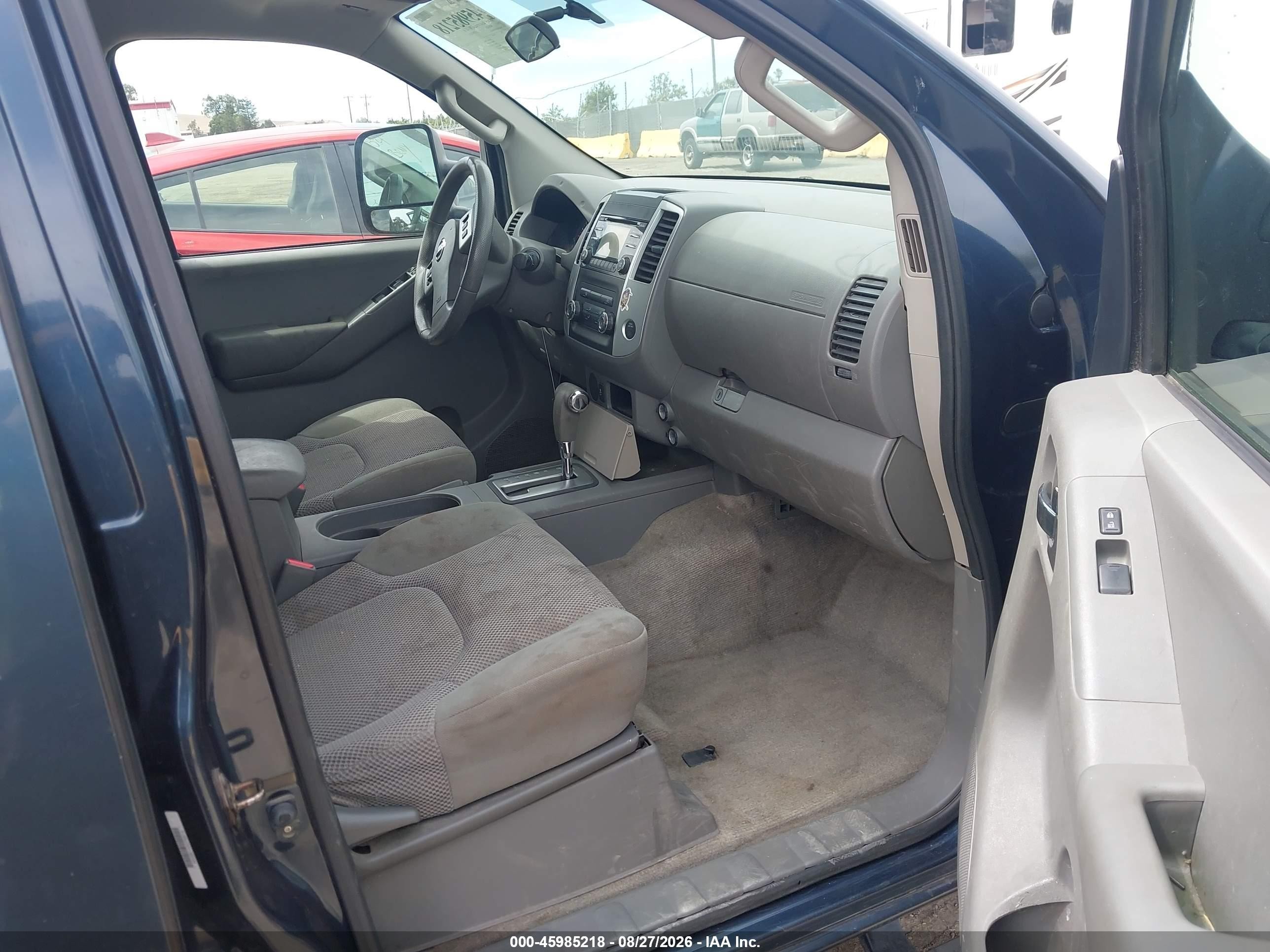 2014 Nissan Frontier Sv Dark Blue vin: 1N6AD0ER1EN744214
