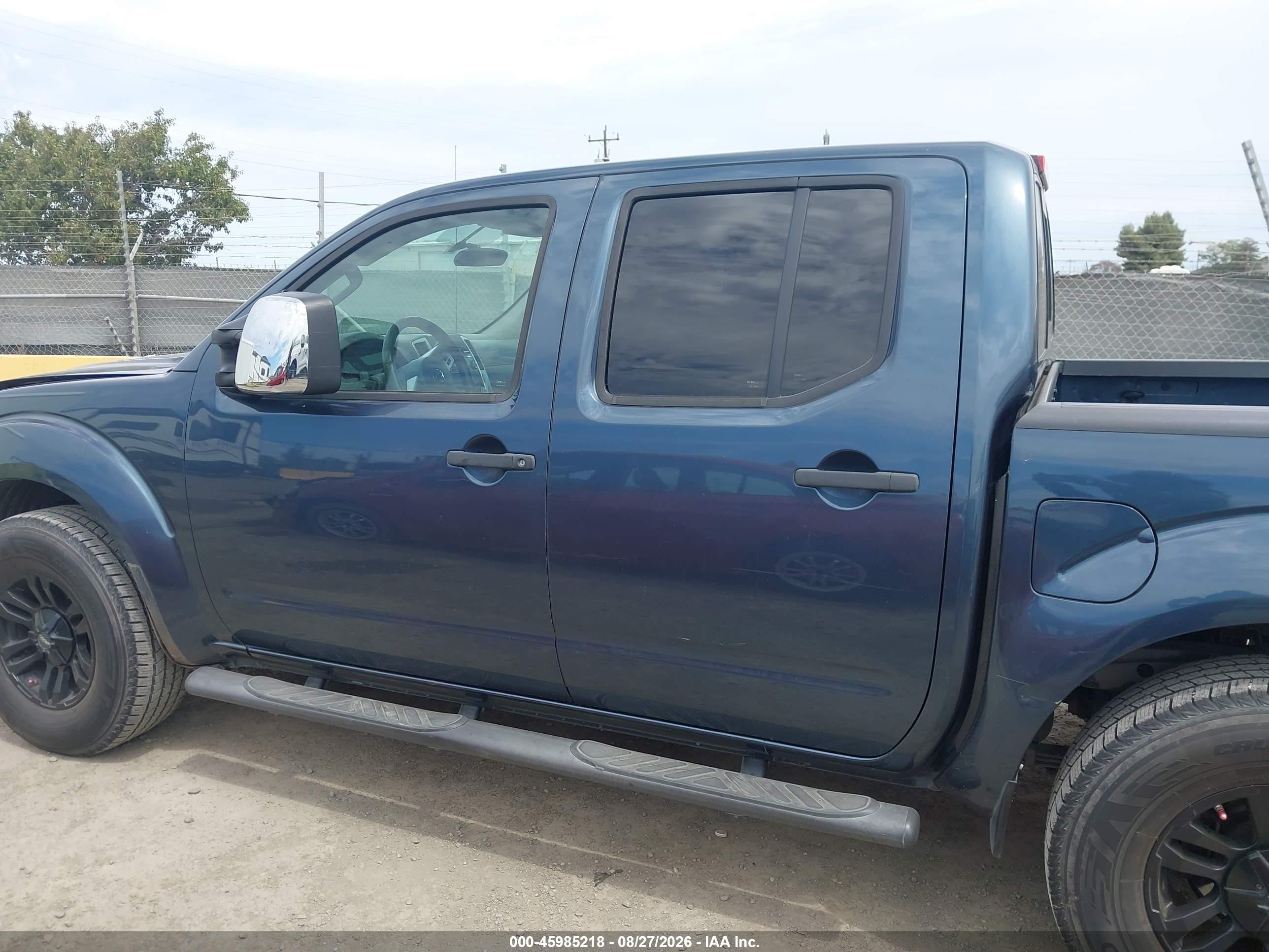 2014 Nissan Frontier Sv Dark Blue vin: 1N6AD0ER1EN744214