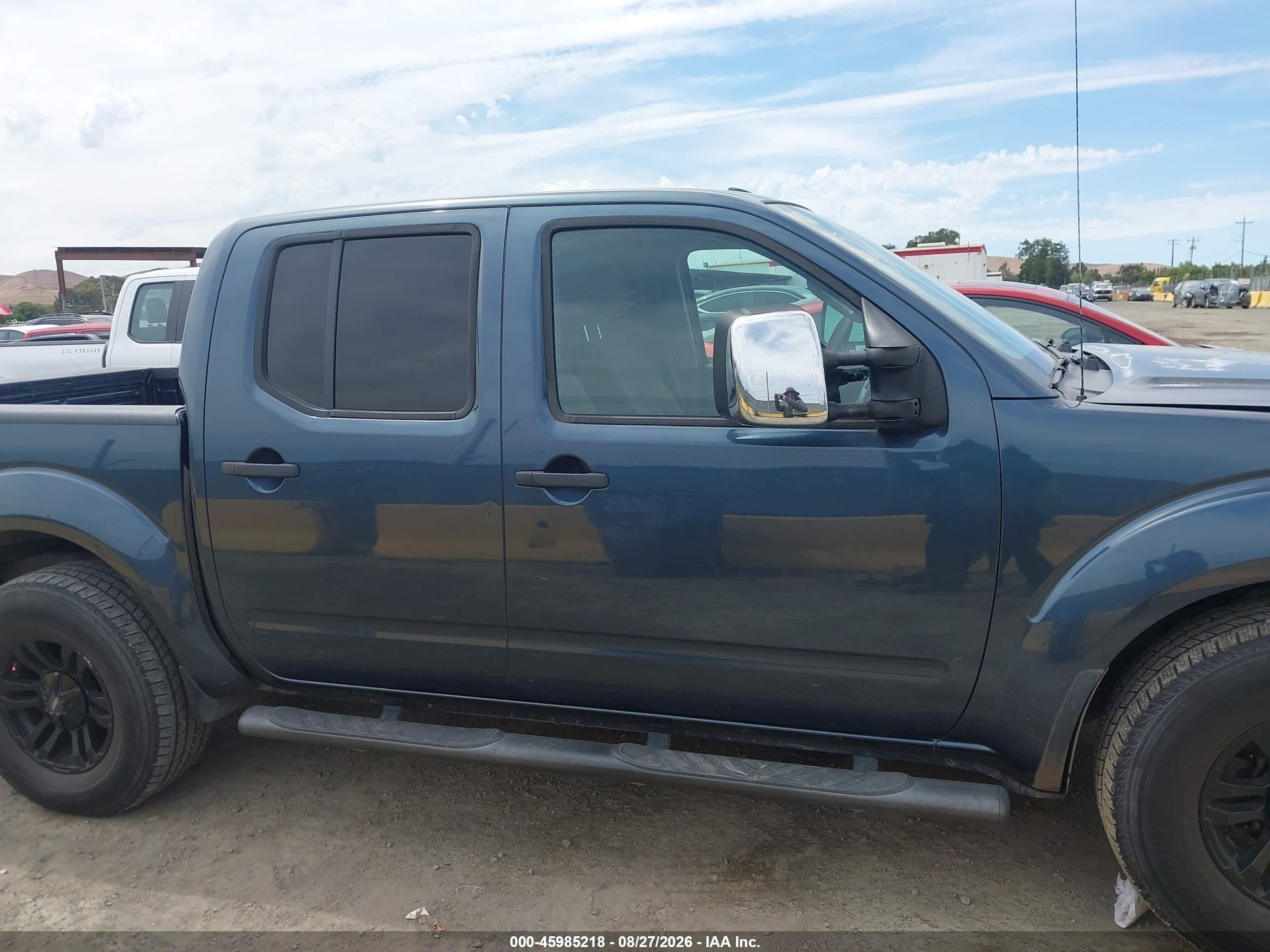 2014 Nissan Frontier Sv Dark Blue vin: 1N6AD0ER1EN744214