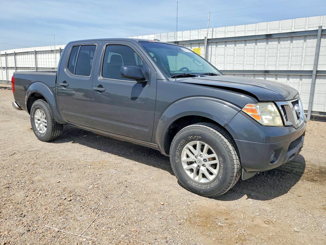 2014 Nissan Frontier Sv Серый vin: 1N6AD0ER1EN750076