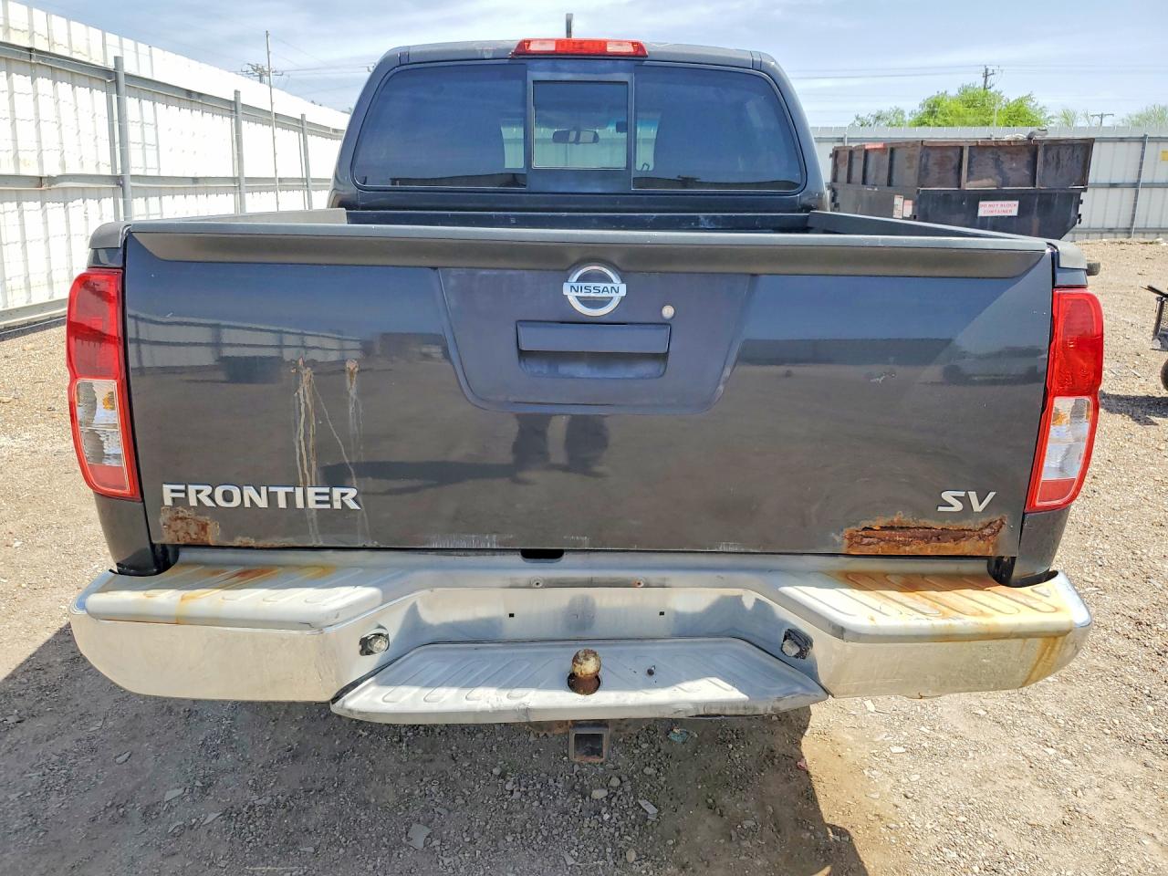 2014 Nissan Frontier Sv Серый vin: 1N6AD0ER1EN750076