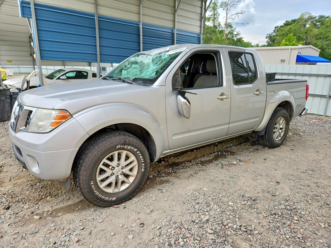 2015 Nissan Frontier Sv Серый vin: 1N6AD0ER1FN745140