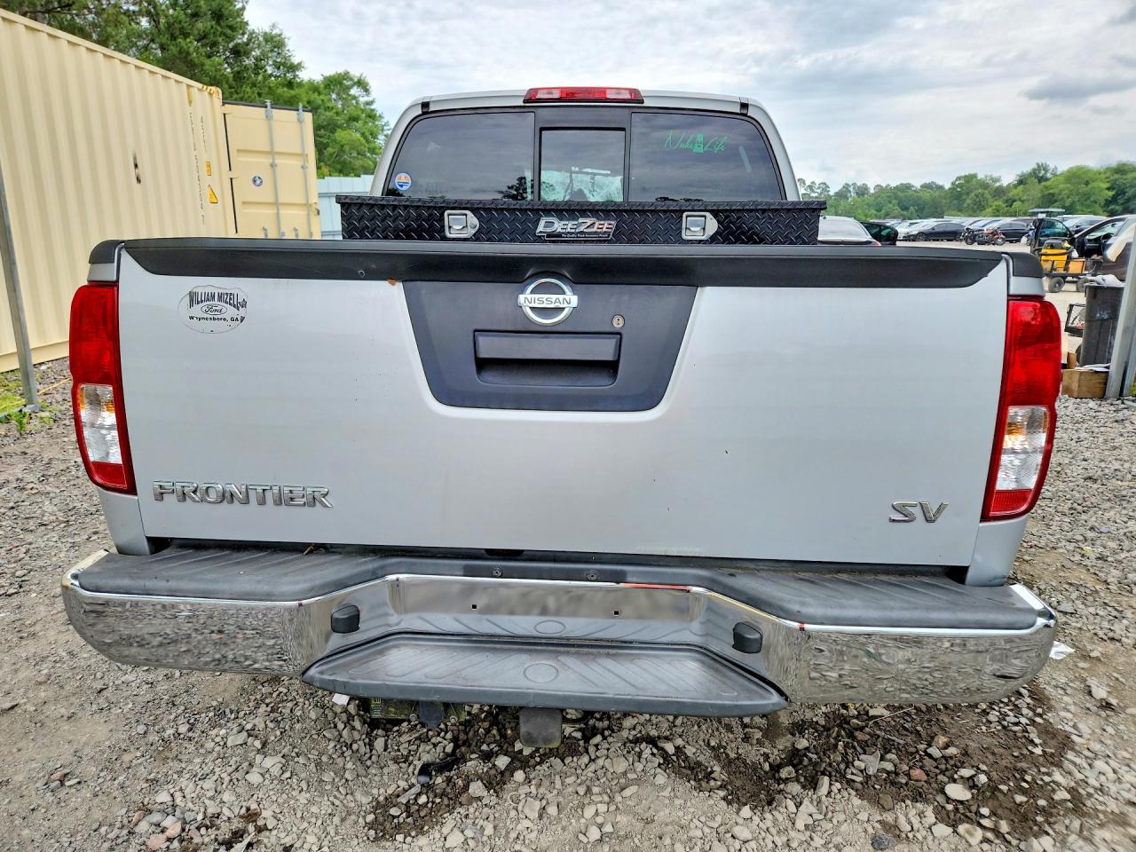 2015 Nissan Frontier Sv Серый vin: 1N6AD0ER1FN745140