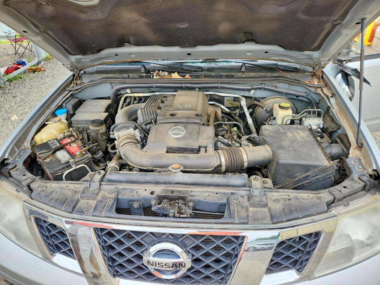 2015 Nissan Frontier Sv Серый vin: 1N6AD0ER1FN745140