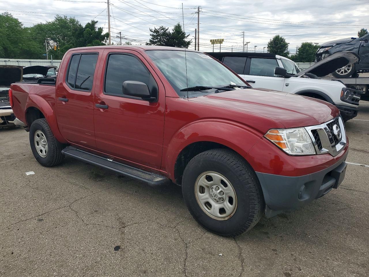 2015 Nissan Frontier S Красный vin: 1N6AD0ER1FN746840