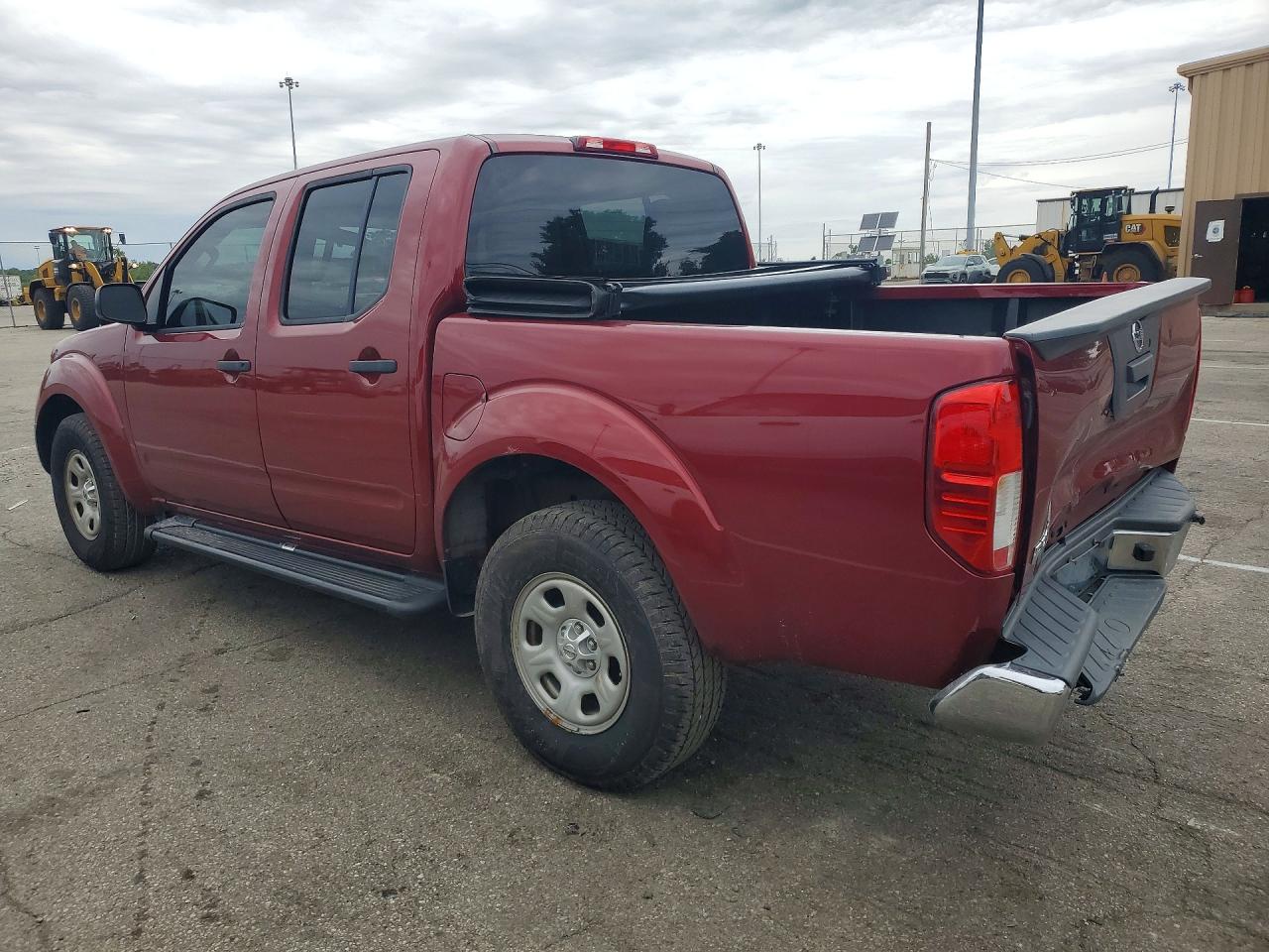 2015 Nissan Frontier S Красный vin: 1N6AD0ER1FN746840