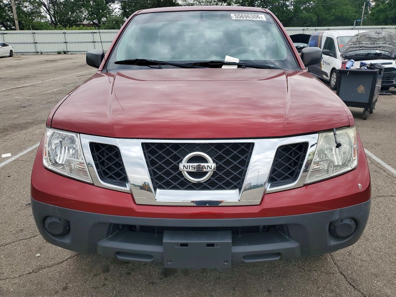 2015 Nissan Frontier S Красный vin: 1N6AD0ER1FN746840