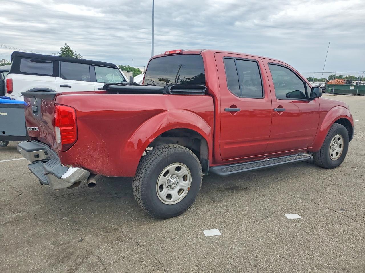 2015 Nissan Frontier S Красный vin: 1N6AD0ER1FN746840