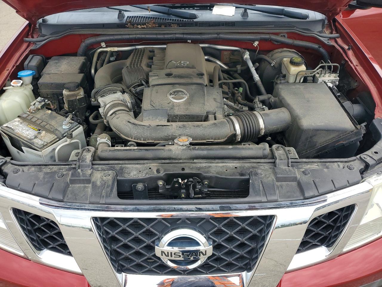 2015 Nissan Frontier S Красный vin: 1N6AD0ER1FN746840