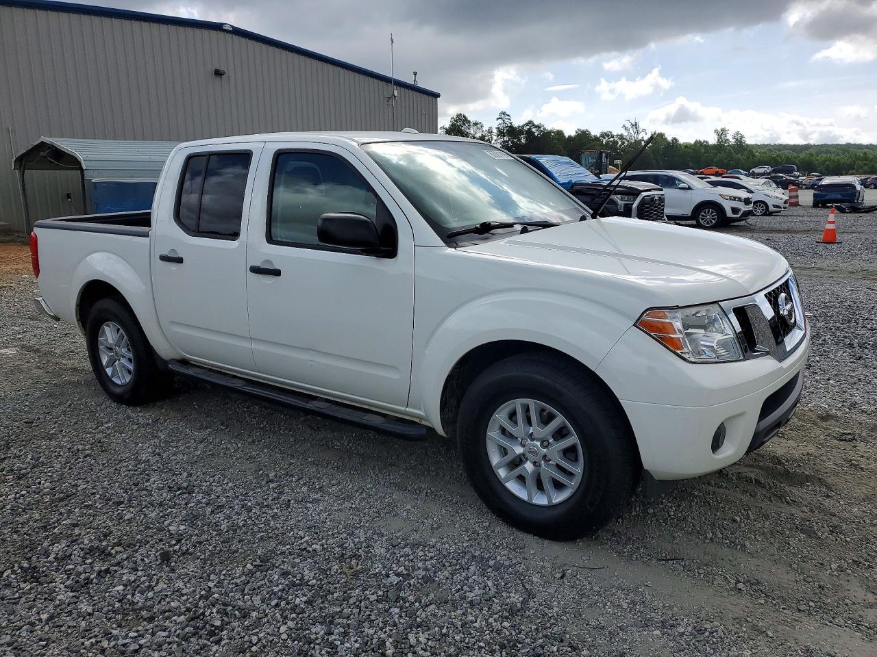 2018 Nissan Frontier Sv White vin: 1N6AD0ER1JN767759