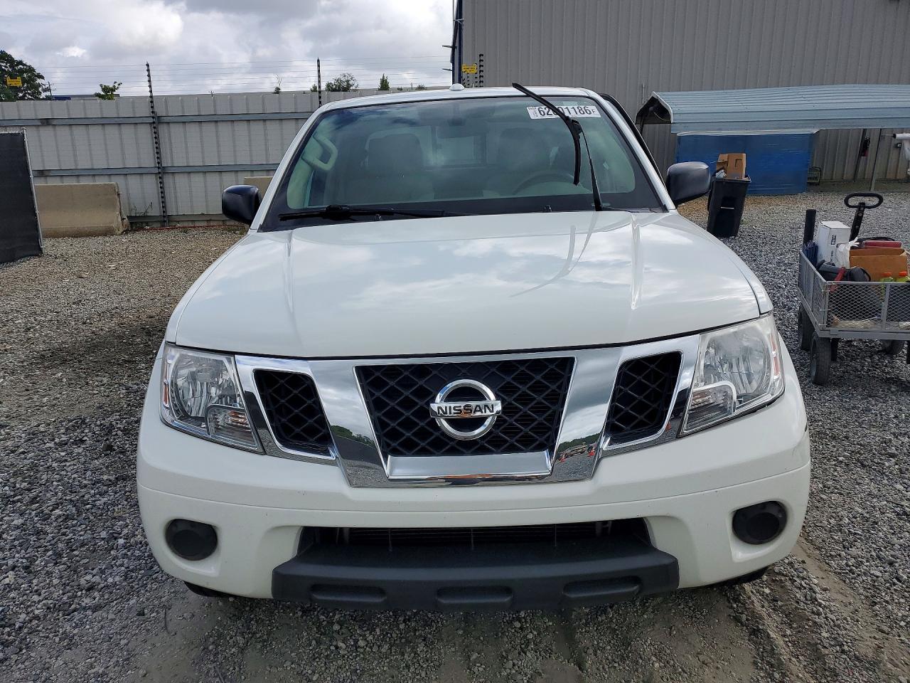 2018 Nissan Frontier Sv White vin: 1N6AD0ER1JN767759