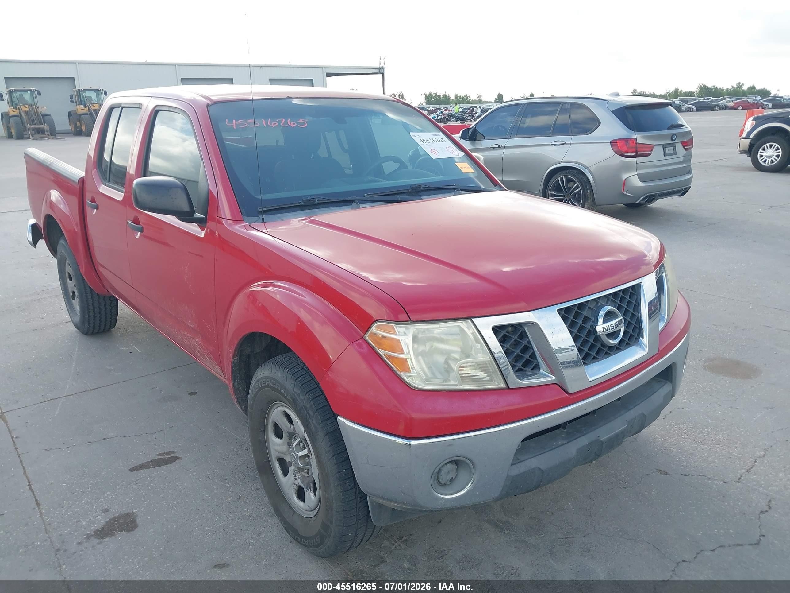 2010 Nissan Frontier Se Red vin: 1N6AD0ER2AC402616