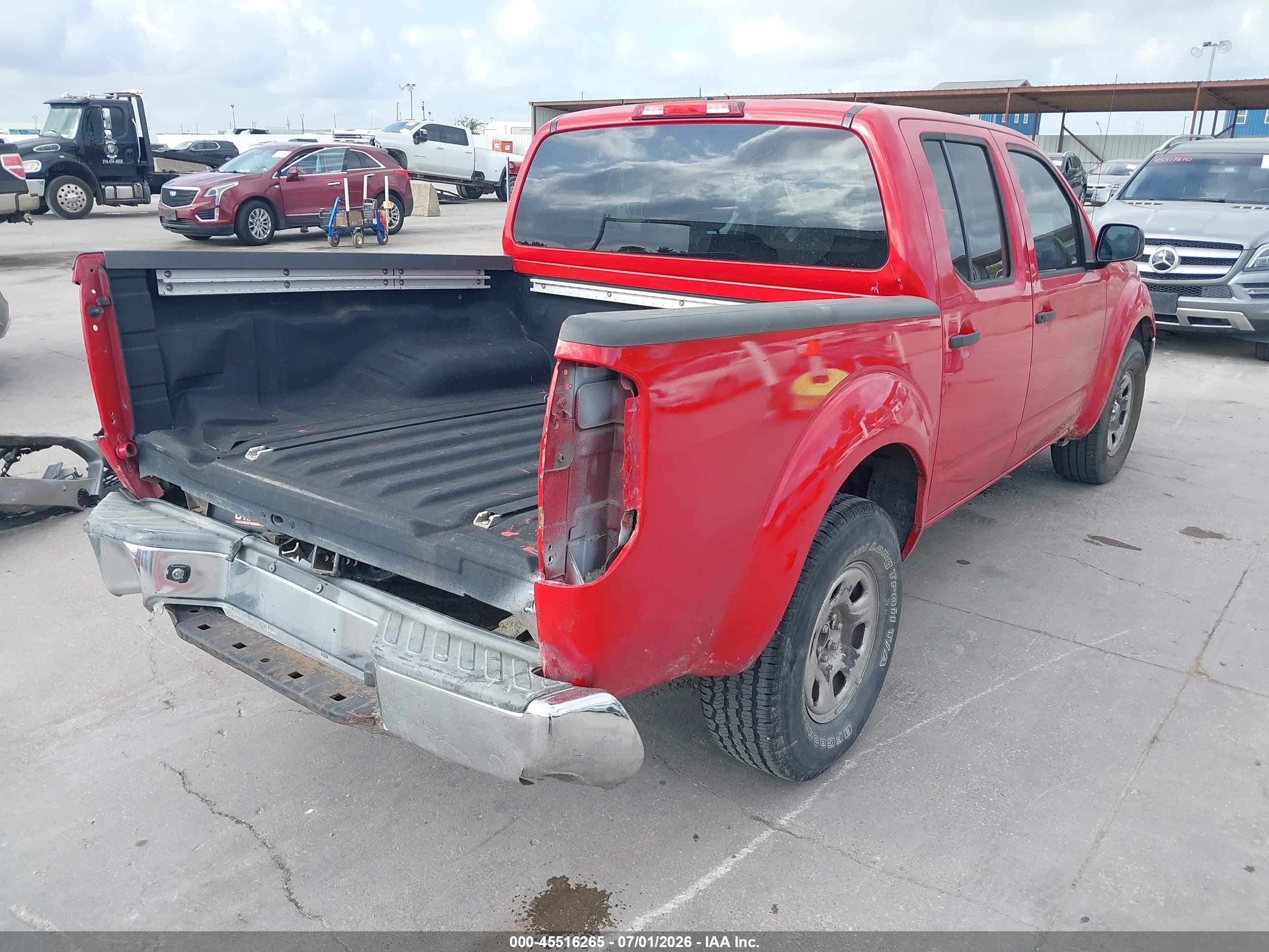 2010 Nissan Frontier Se Red vin: 1N6AD0ER2AC402616