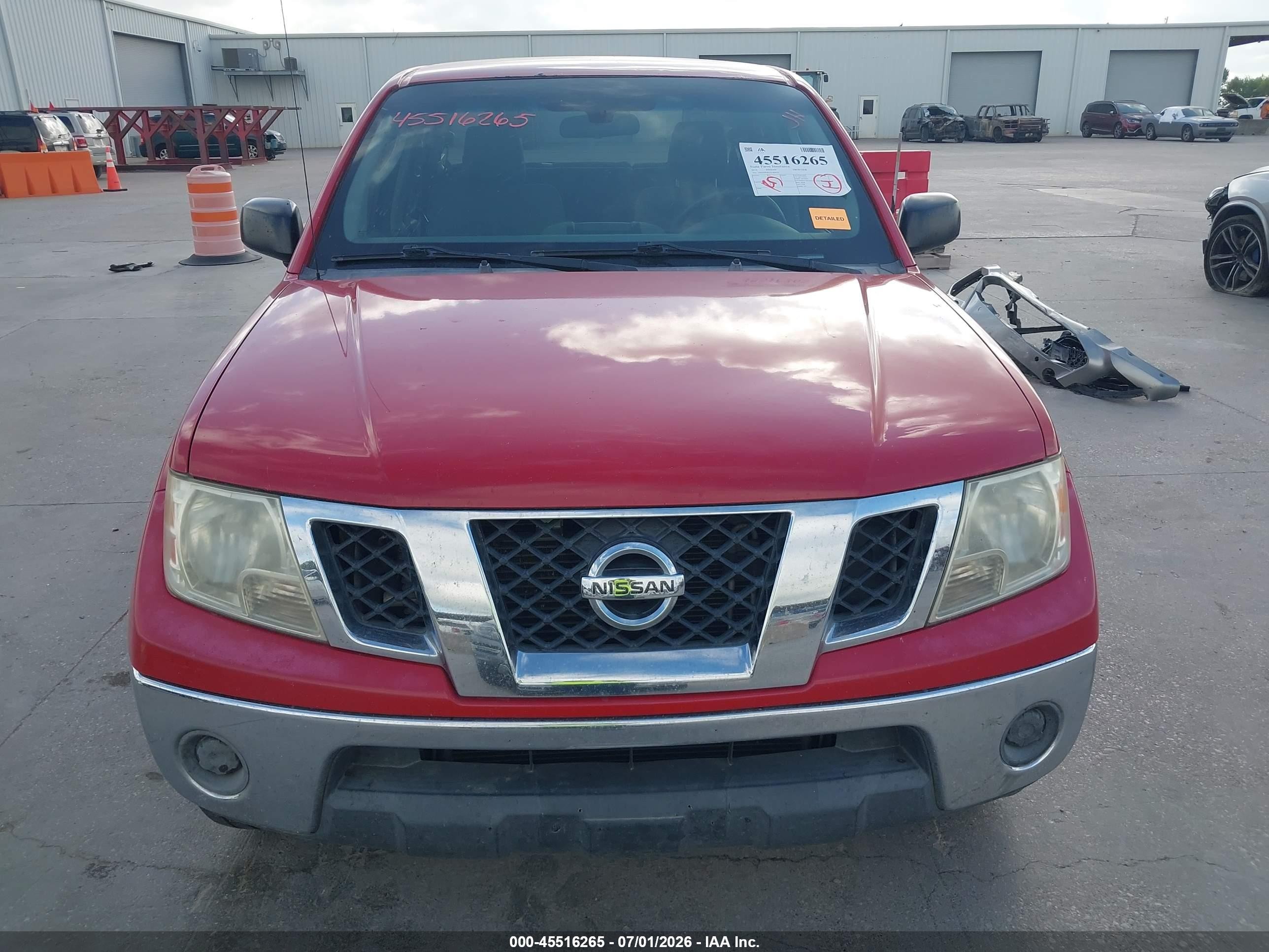 2010 Nissan Frontier Se Red vin: 1N6AD0ER2AC402616
