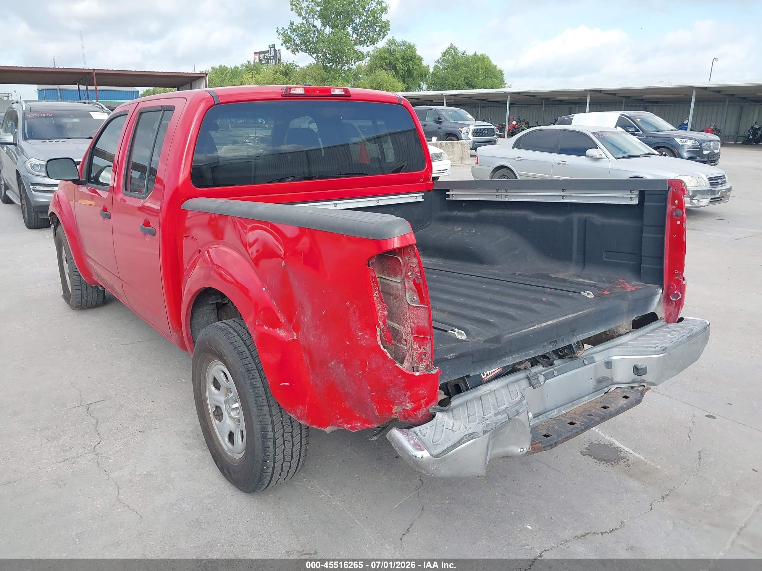 2010 Nissan Frontier Se Red vin: 1N6AD0ER2AC402616
