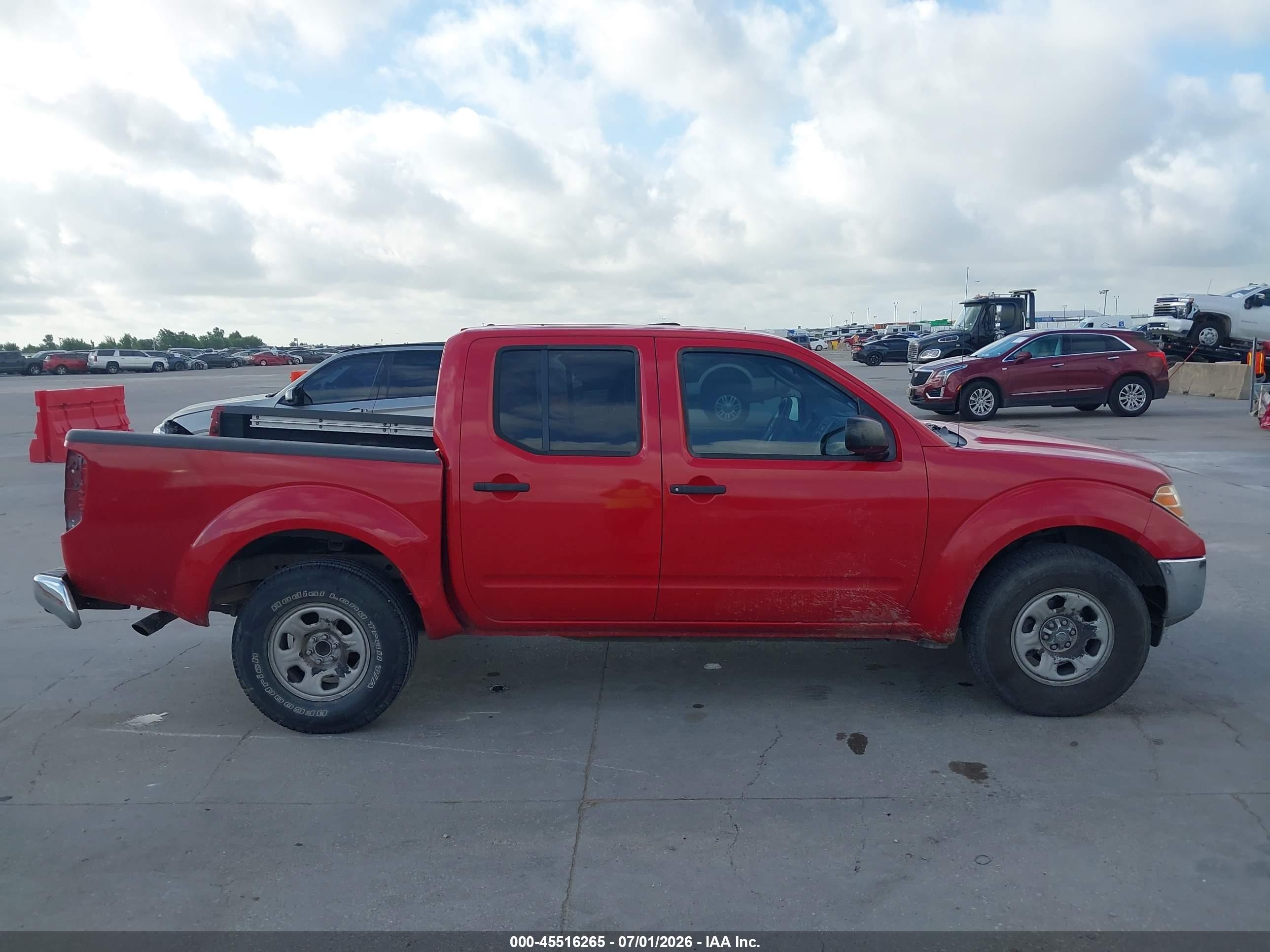 2010 Nissan Frontier Se Red vin: 1N6AD0ER2AC402616