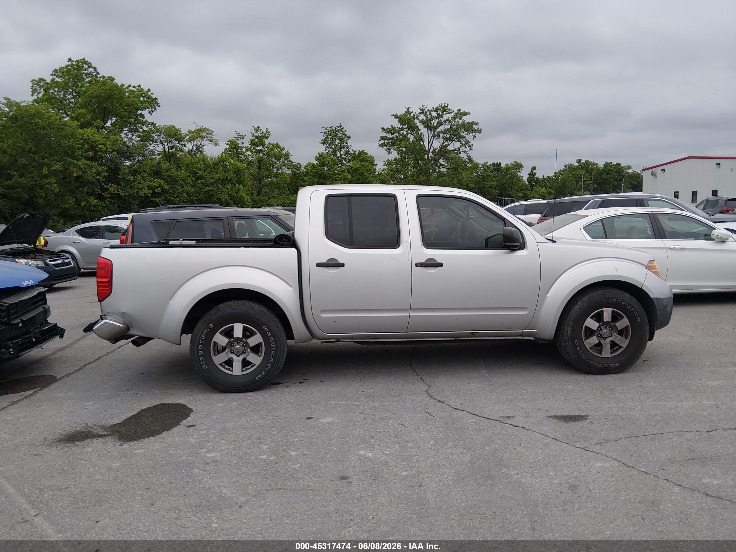 2011 Nissan Frontier S Silver vin: 1N6AD0ER2BC401595