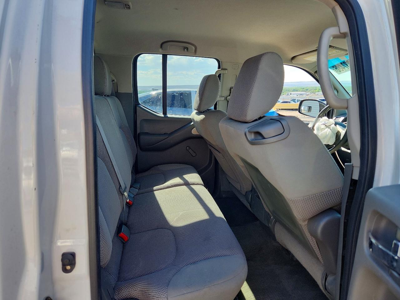 2011 Nissan Frontier S Белый vin: 1N6AD0ER2BC403282