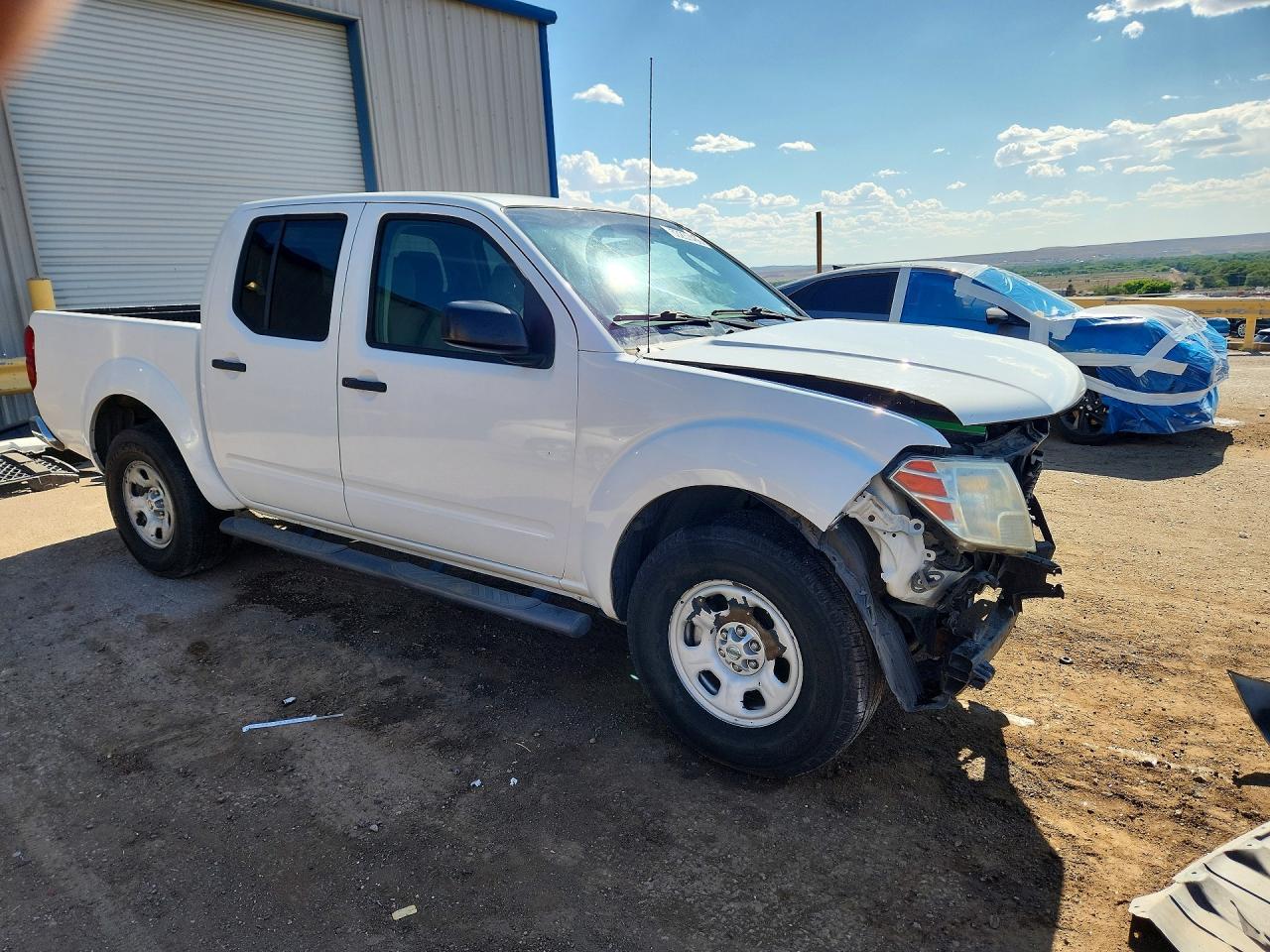 2011 Nissan Frontier S Белый vin: 1N6AD0ER2BC403282