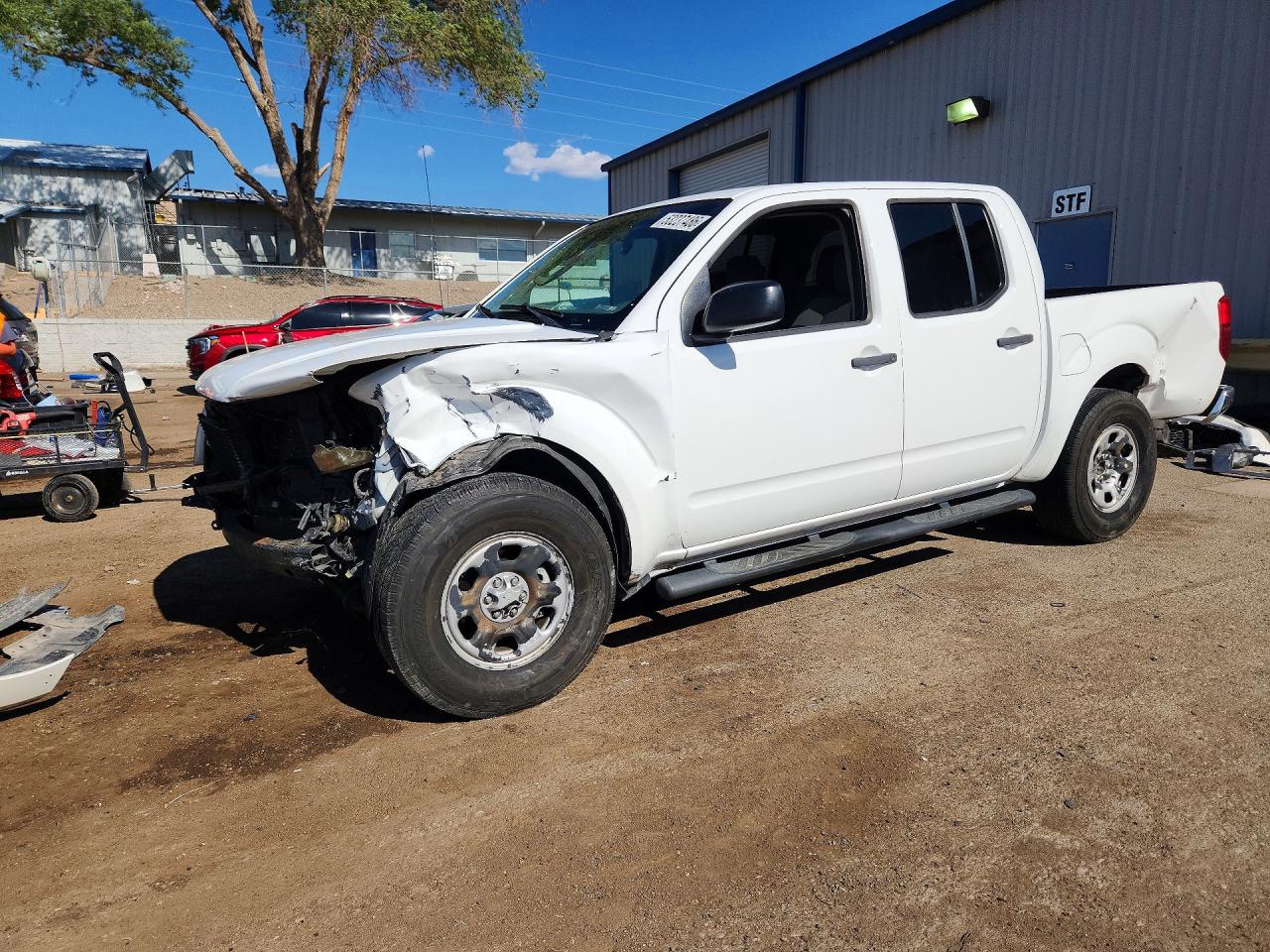 2011 Nissan Frontier S Белый vin: 1N6AD0ER2BC403282
