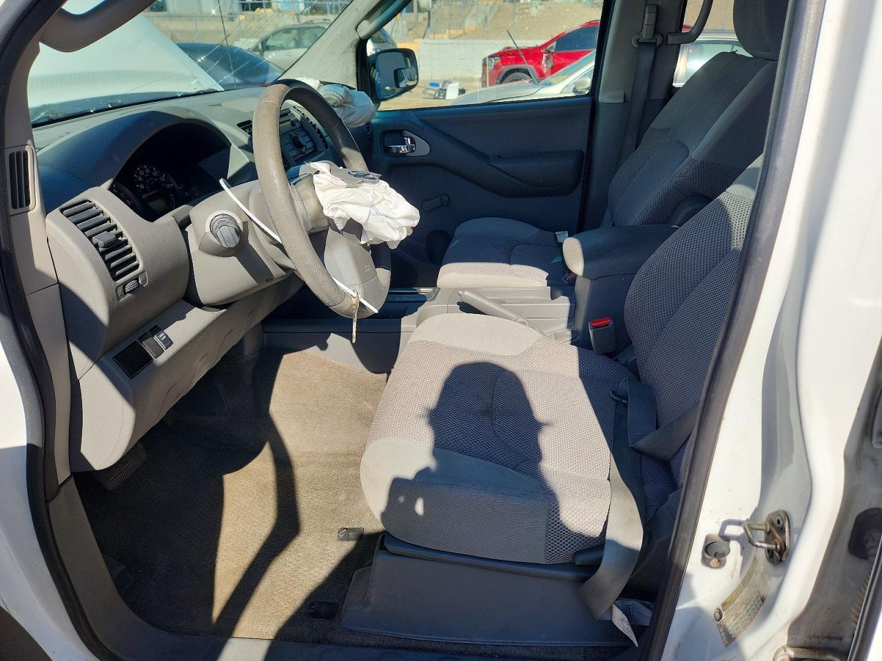 2011 Nissan Frontier S Белый vin: 1N6AD0ER2BC403282