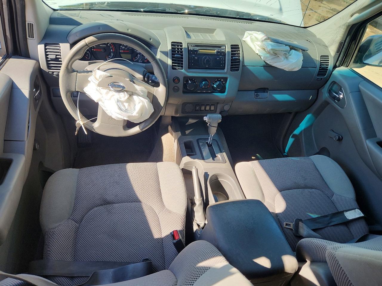 2011 Nissan Frontier S Белый vin: 1N6AD0ER2BC403282
