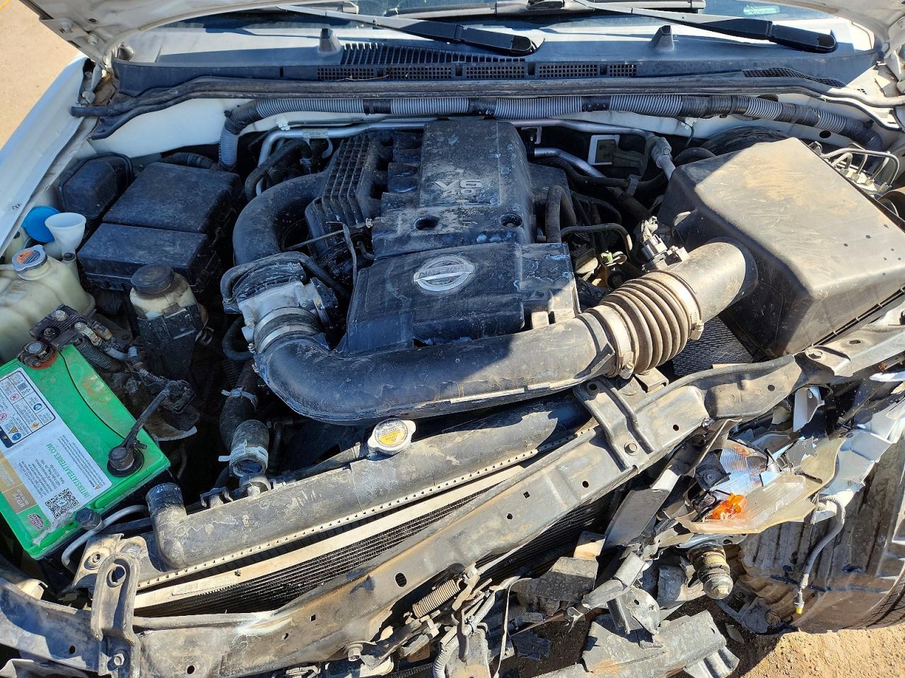 2011 Nissan Frontier S Белый vin: 1N6AD0ER2BC403282