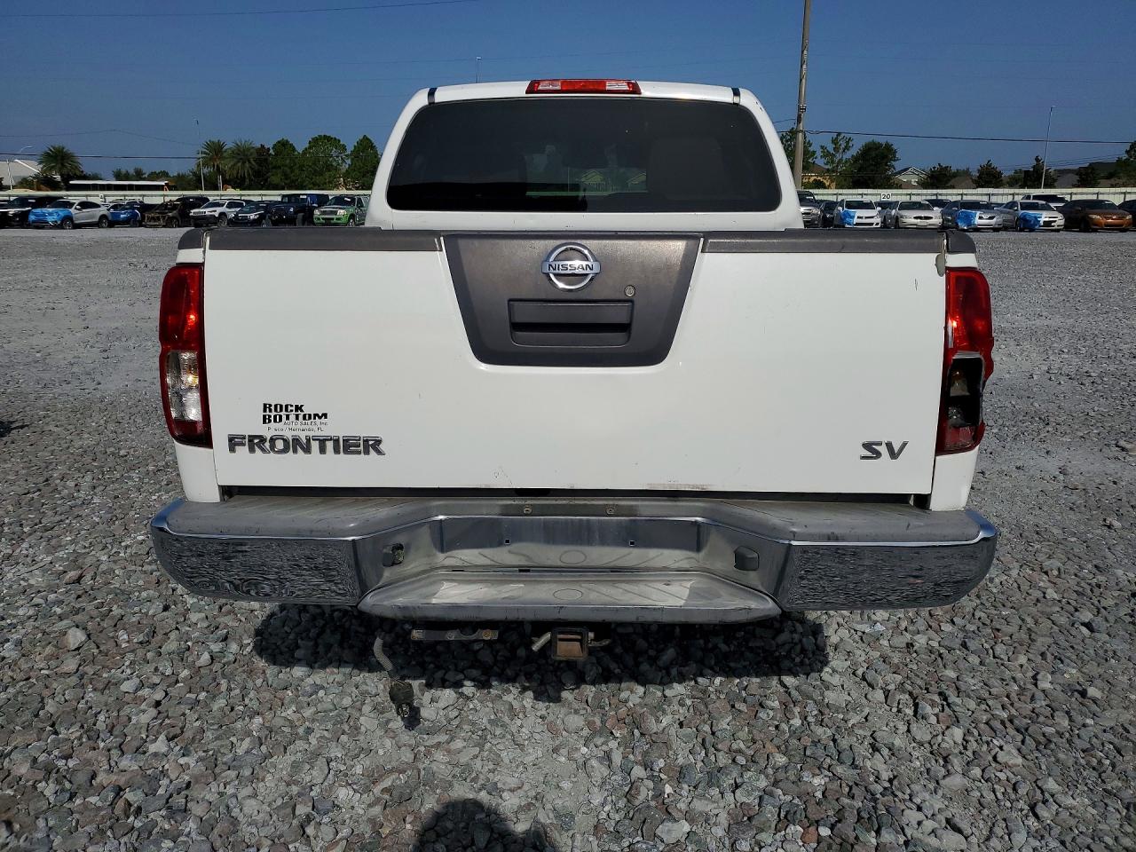 2011 Nissan Frontier S/sv/sl/pro-4x White vin: 1N6AD0ER2BC405632