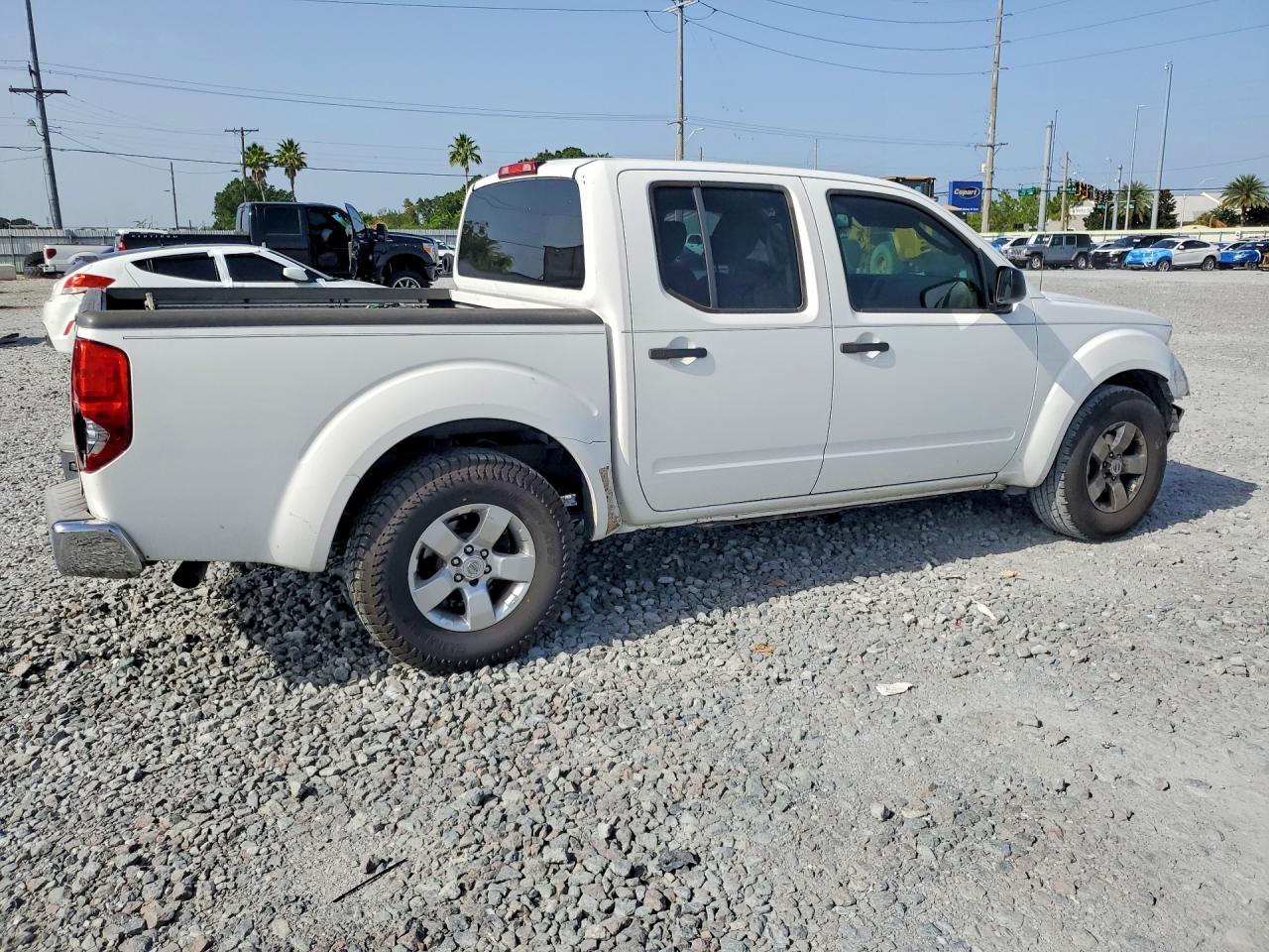 2011 Nissan Frontier S/sv/sl/pro-4x White vin: 1N6AD0ER2BC405632