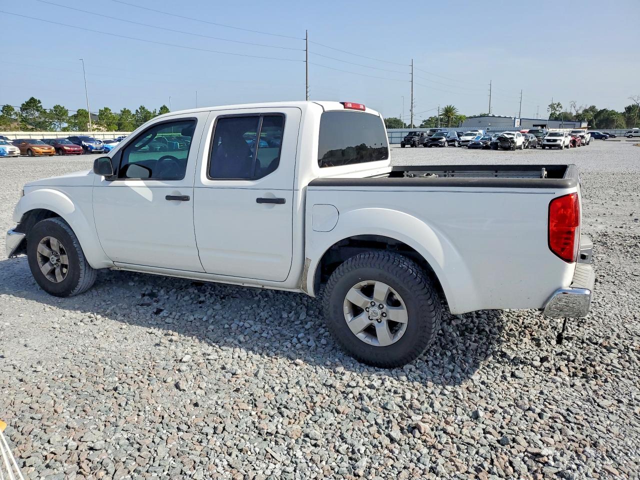 2011 Nissan Frontier S/sv/sl/pro-4x White vin: 1N6AD0ER2BC405632