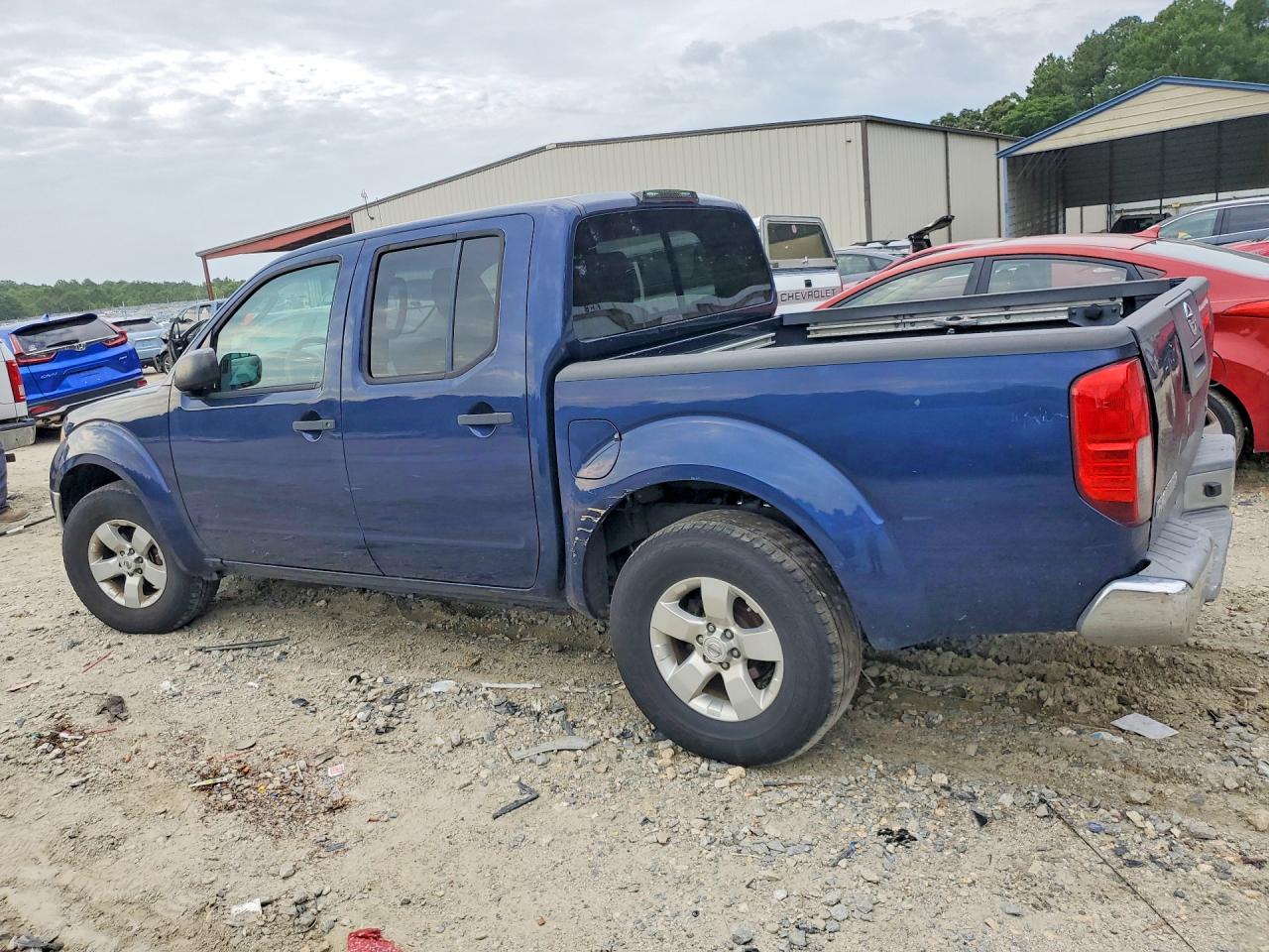 2011 Nissan Frontier S Blue vin: 1N6AD0ER2BC423595