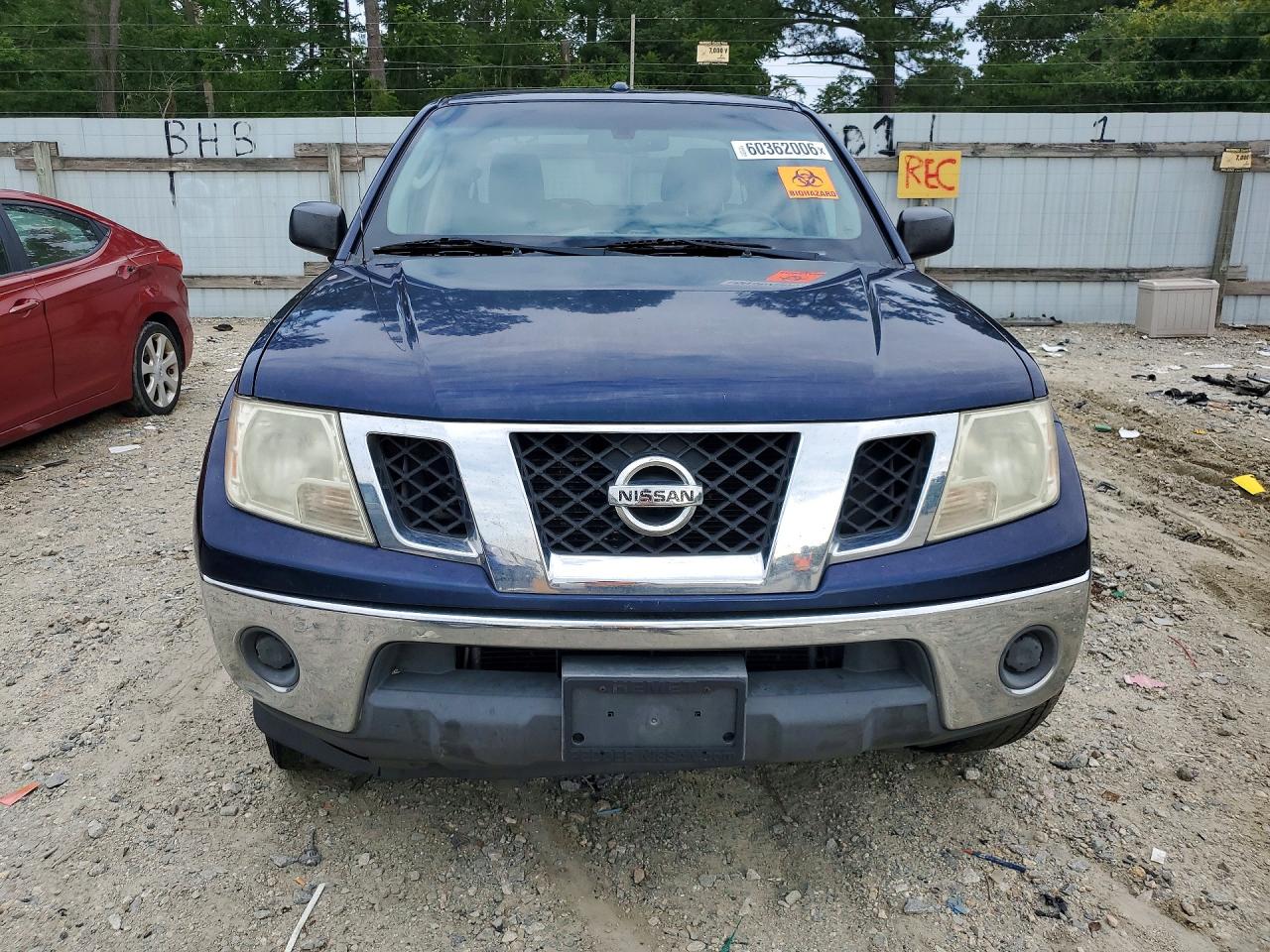 2011 Nissan Frontier S Blue vin: 1N6AD0ER2BC423595