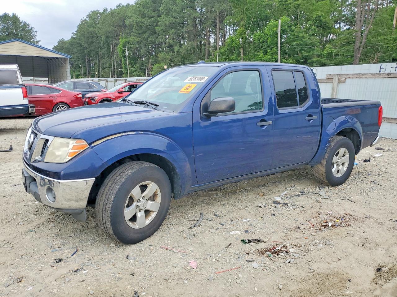 2011 Nissan Frontier S Blue vin: 1N6AD0ER2BC423595