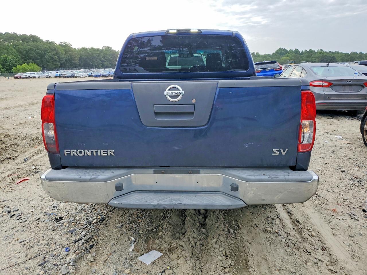 2011 Nissan Frontier S Blue vin: 1N6AD0ER2BC423595