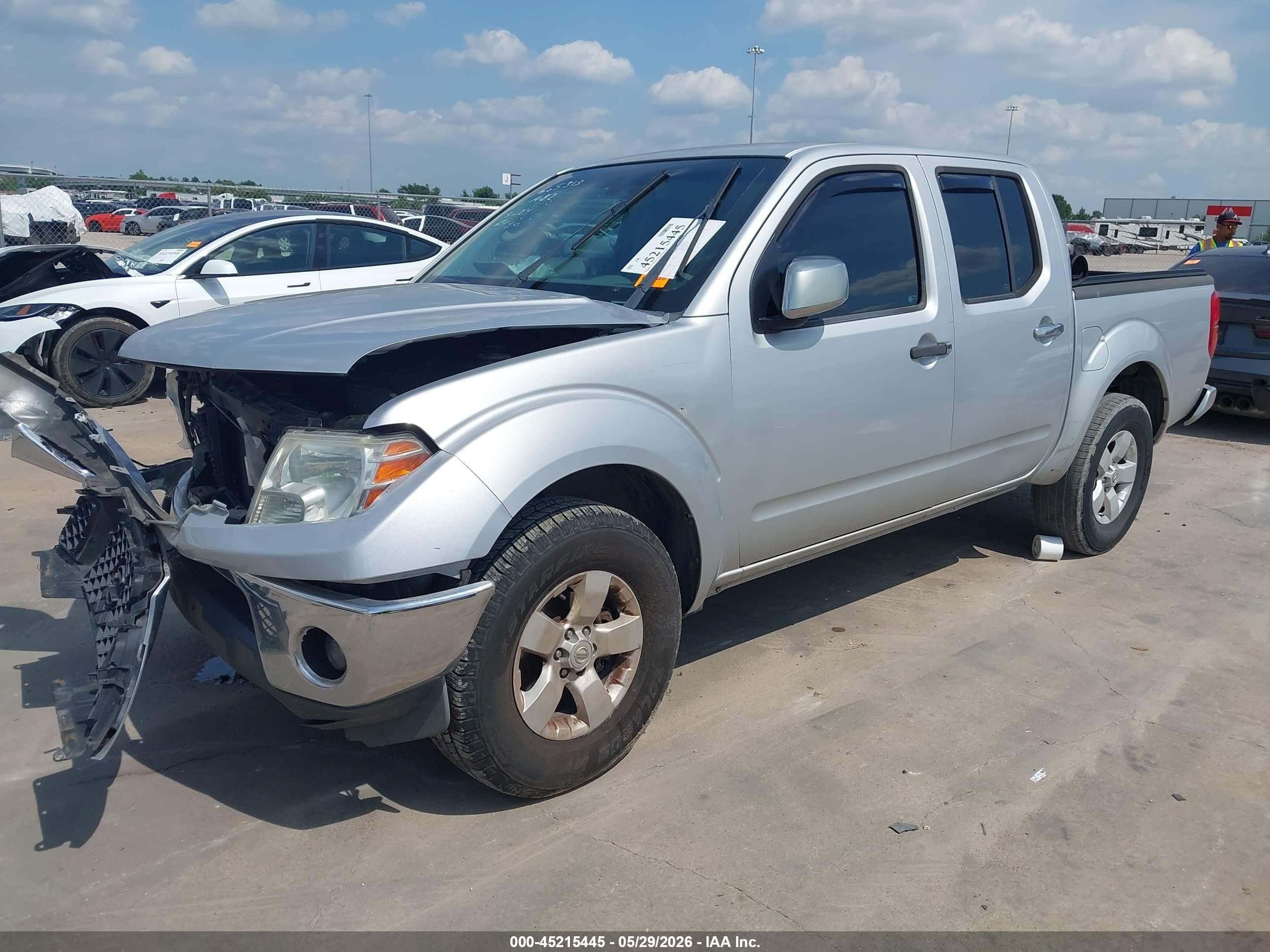 2011 Nissan Frontier Sv Серебряный vin: 1N6AD0ER2BC436430