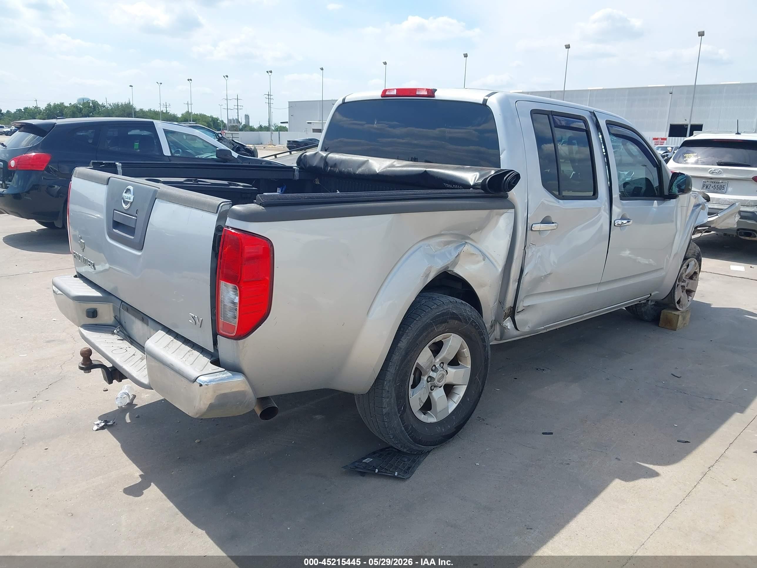 2011 Nissan Frontier Sv Серебряный vin: 1N6AD0ER2BC436430