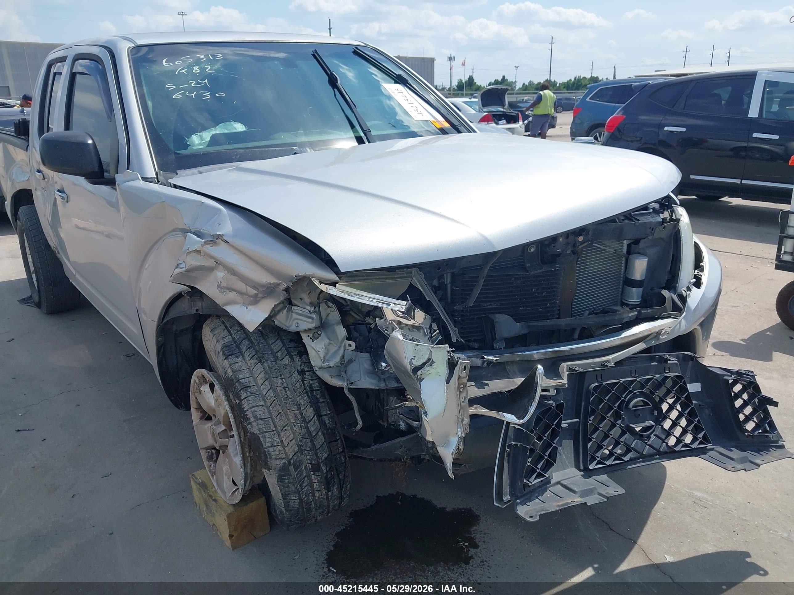 2011 Nissan Frontier Sv Серебряный vin: 1N6AD0ER2BC436430