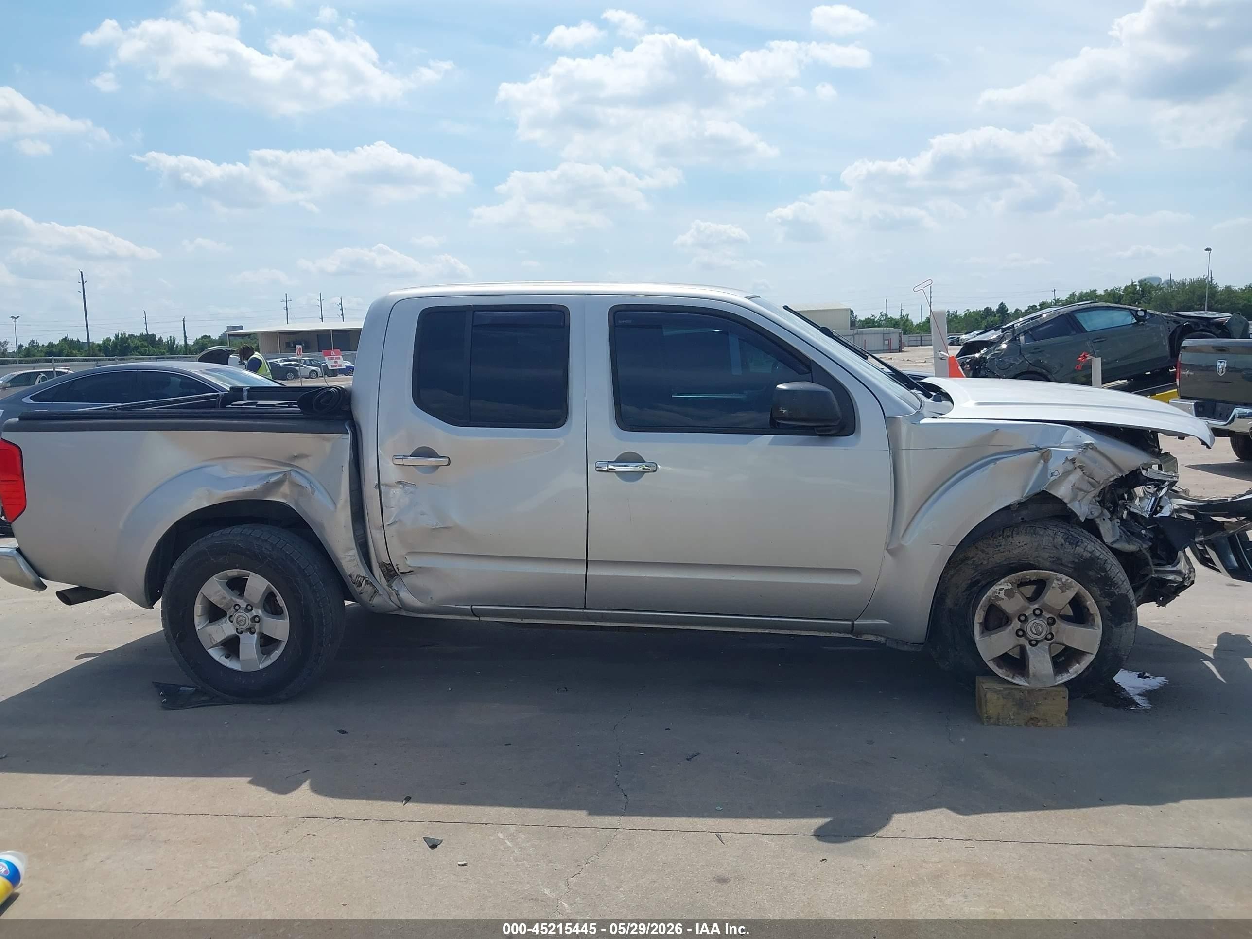 2011 Nissan Frontier Sv Серебряный vin: 1N6AD0ER2BC436430