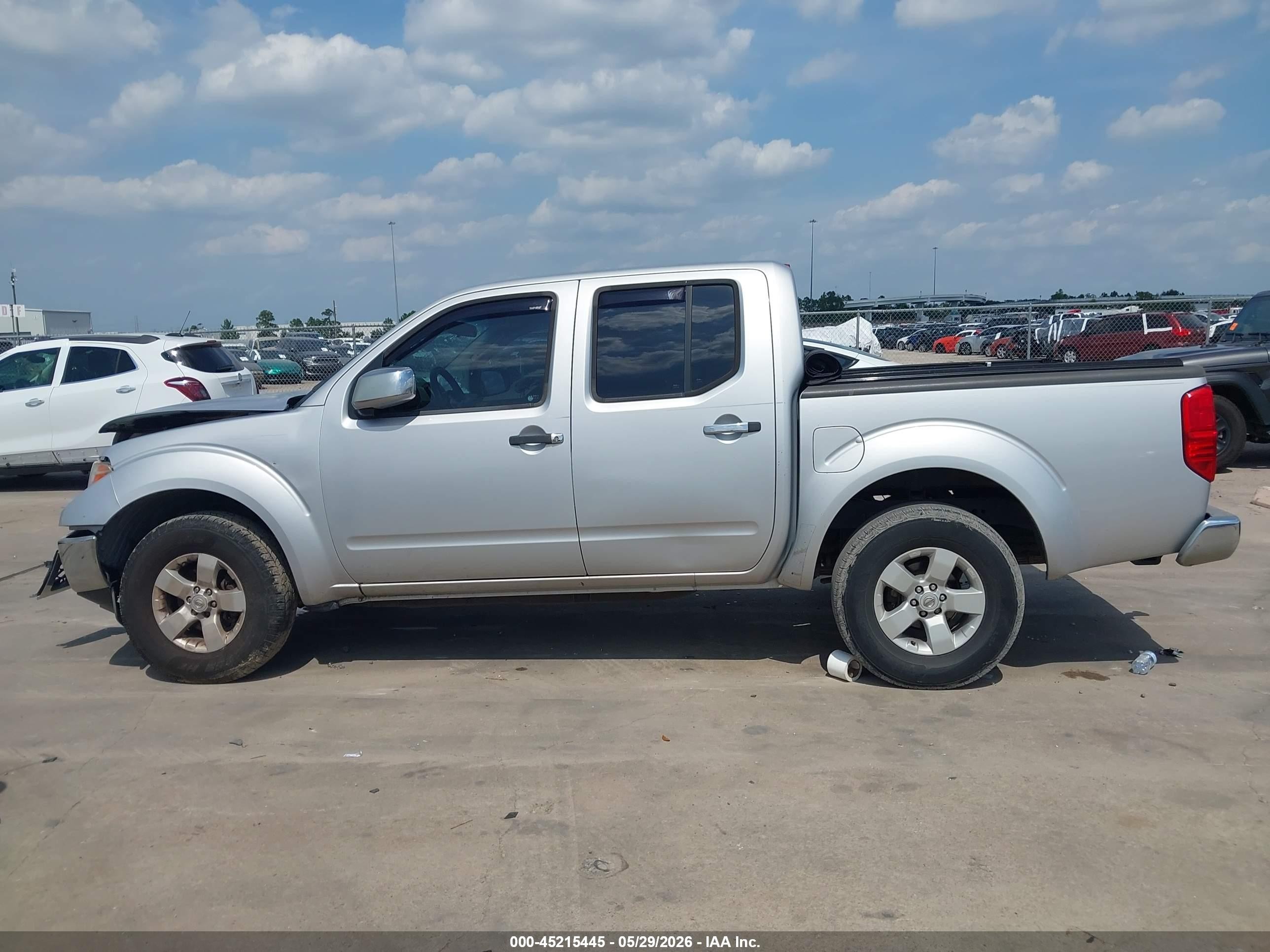 2011 Nissan Frontier Sv Серебряный vin: 1N6AD0ER2BC436430