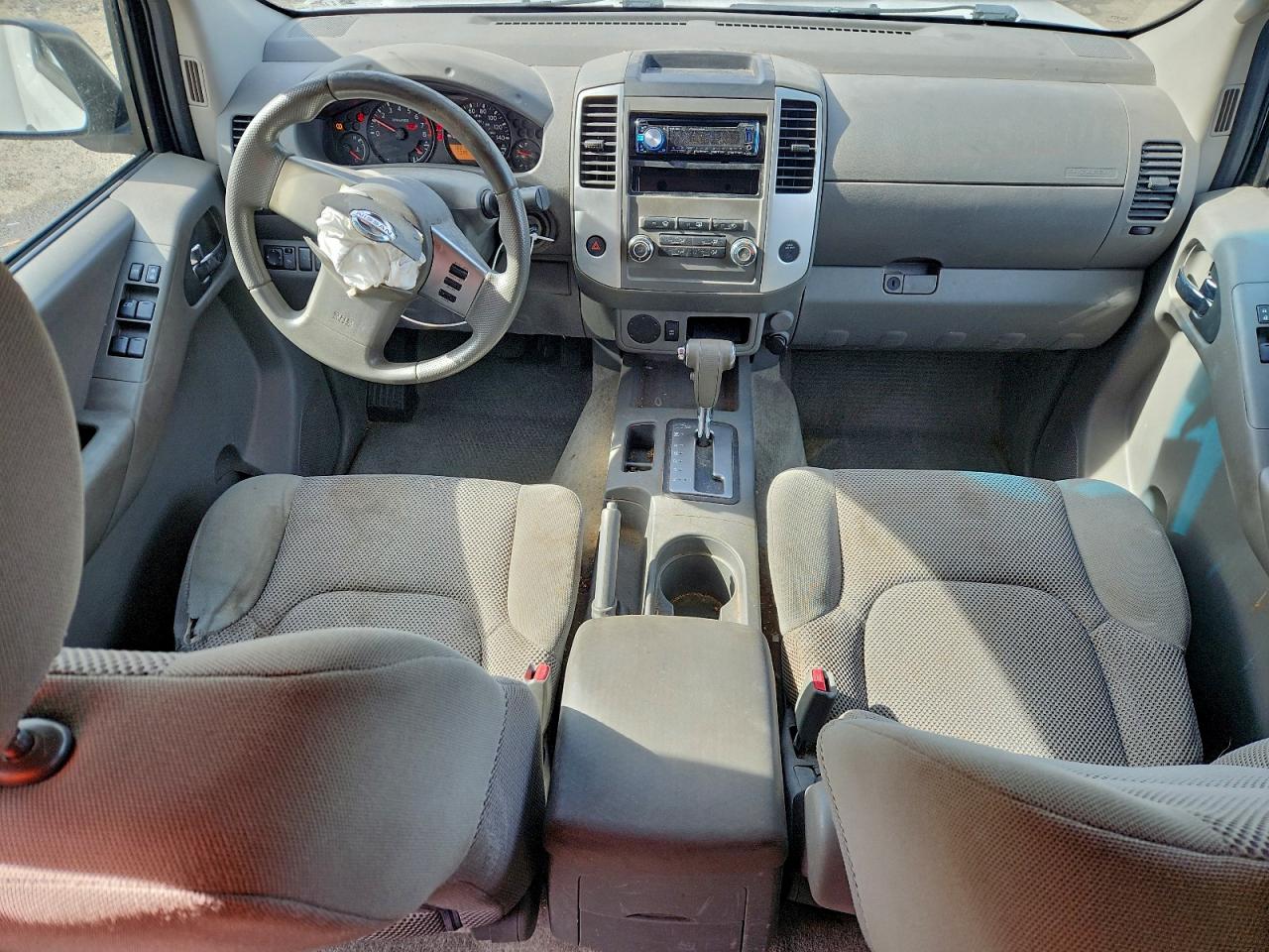2011 Nissan Frontier S Белый vin: 1N6AD0ER2BC443782