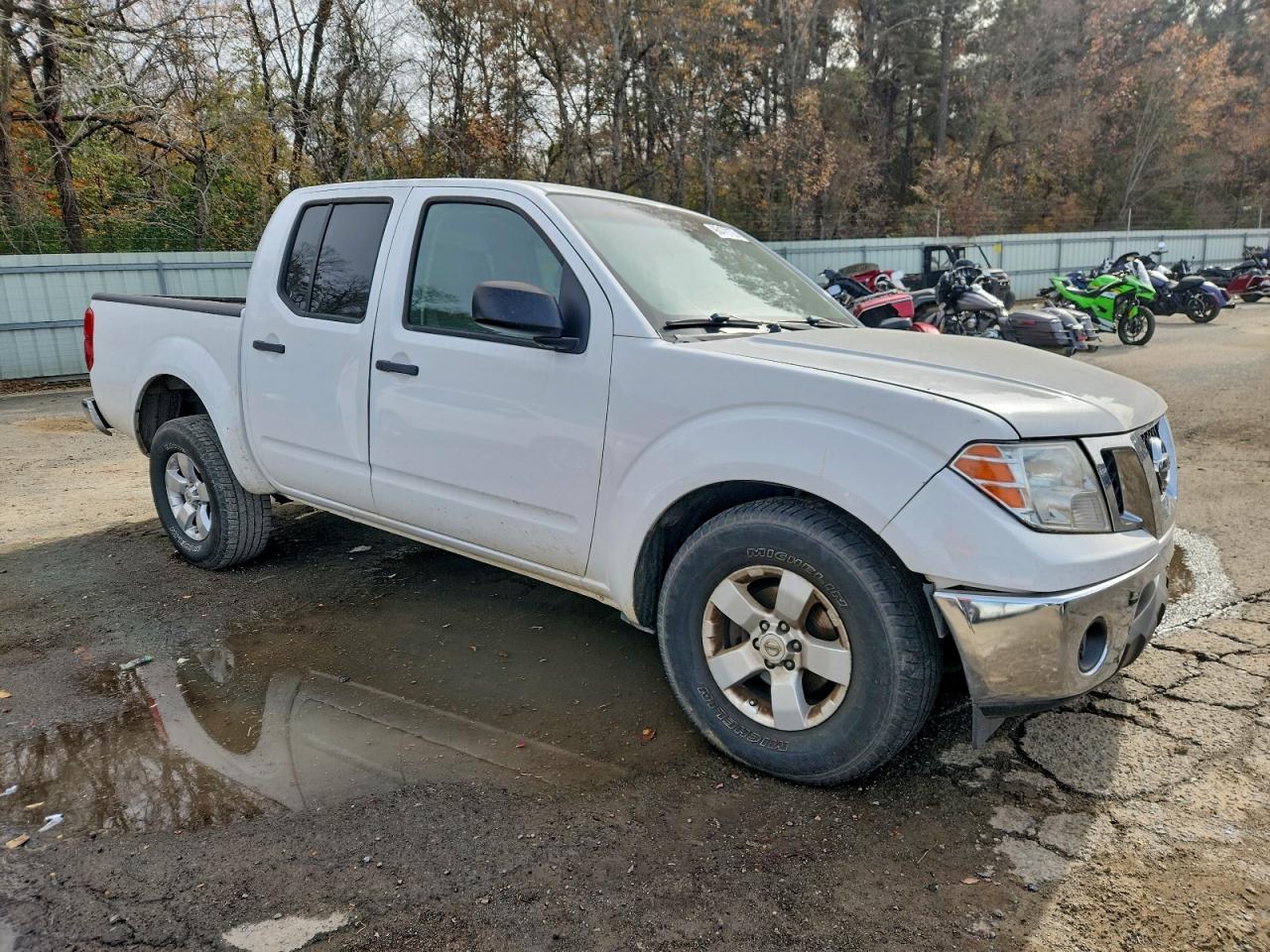 2011 Nissan Frontier S Белый vin: 1N6AD0ER2BC443782