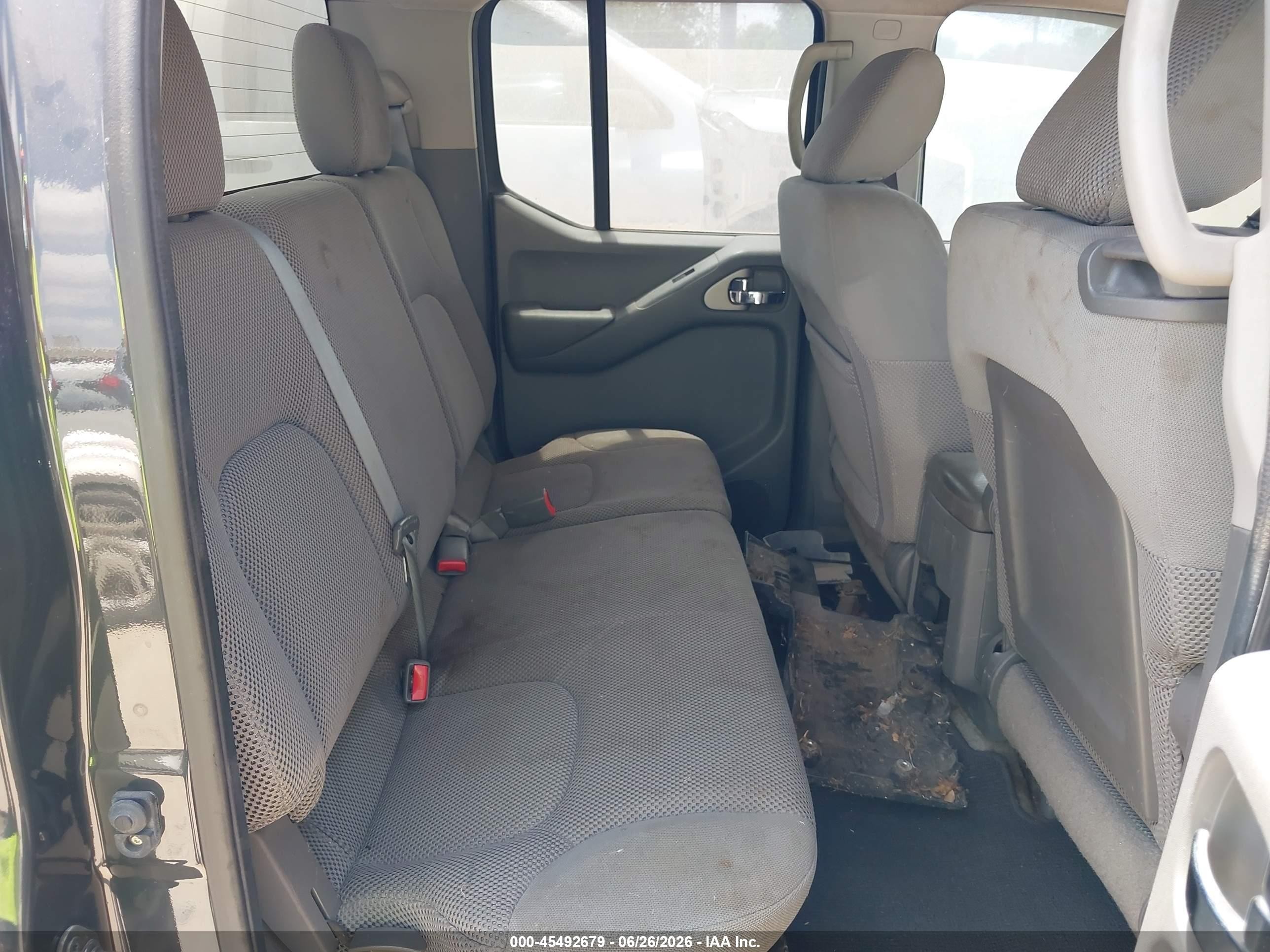 2011 Nissan Frontier Sv Gray vin: 1N6AD0ER2BC451459