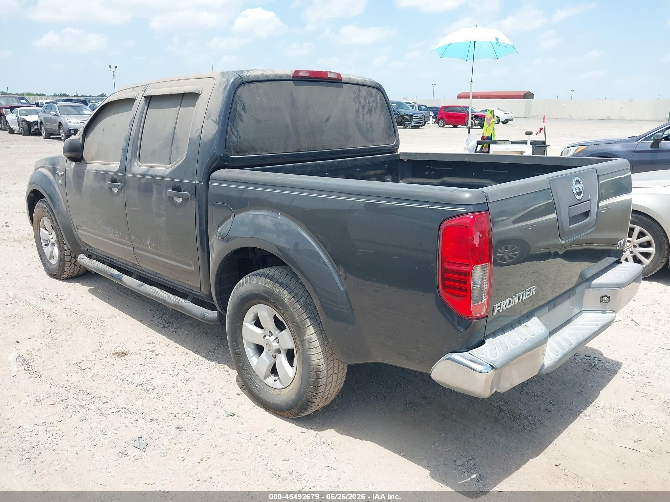 2011 Nissan Frontier Sv Gray vin: 1N6AD0ER2BC451459