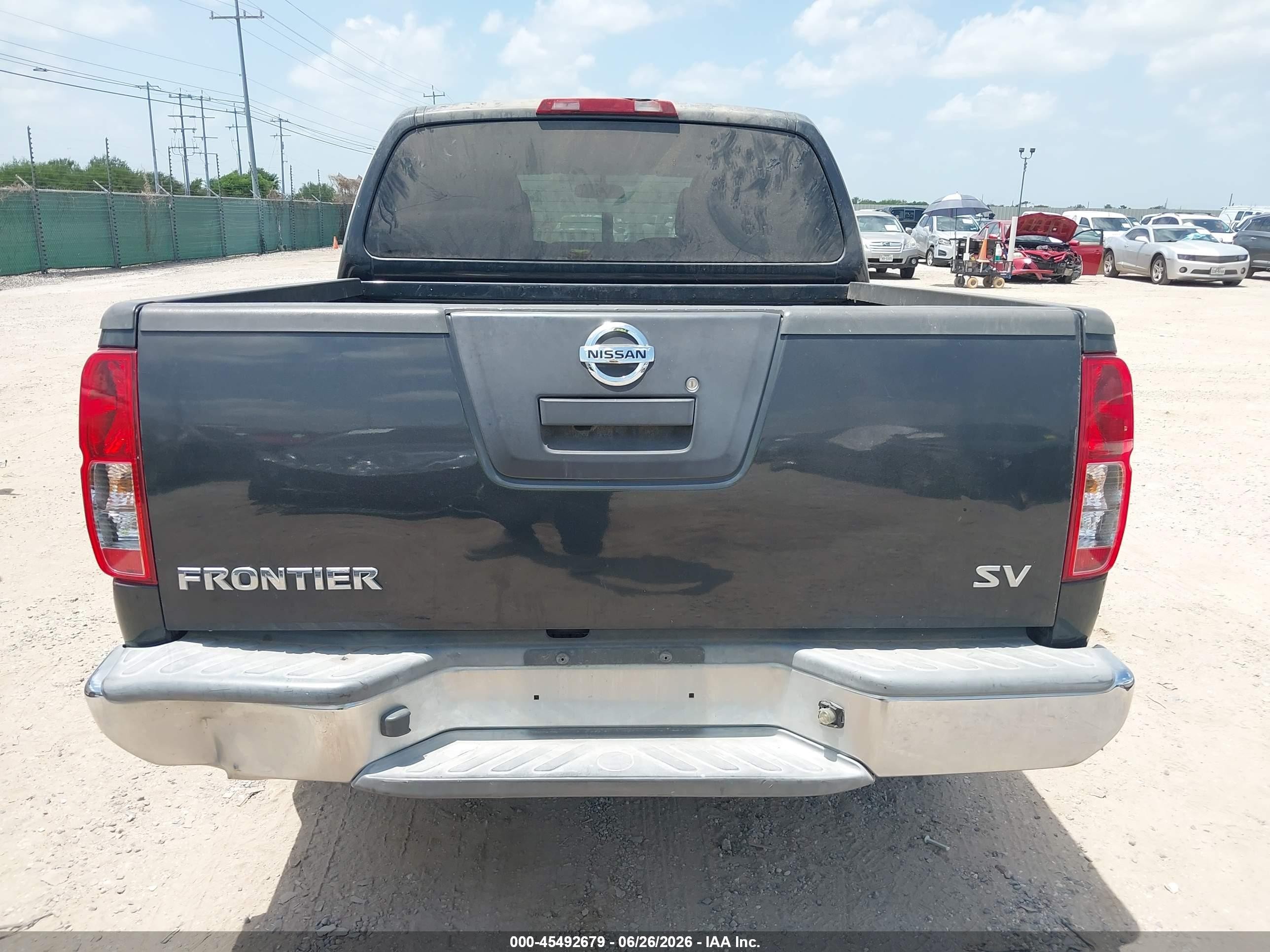 2011 Nissan Frontier Sv Gray vin: 1N6AD0ER2BC451459