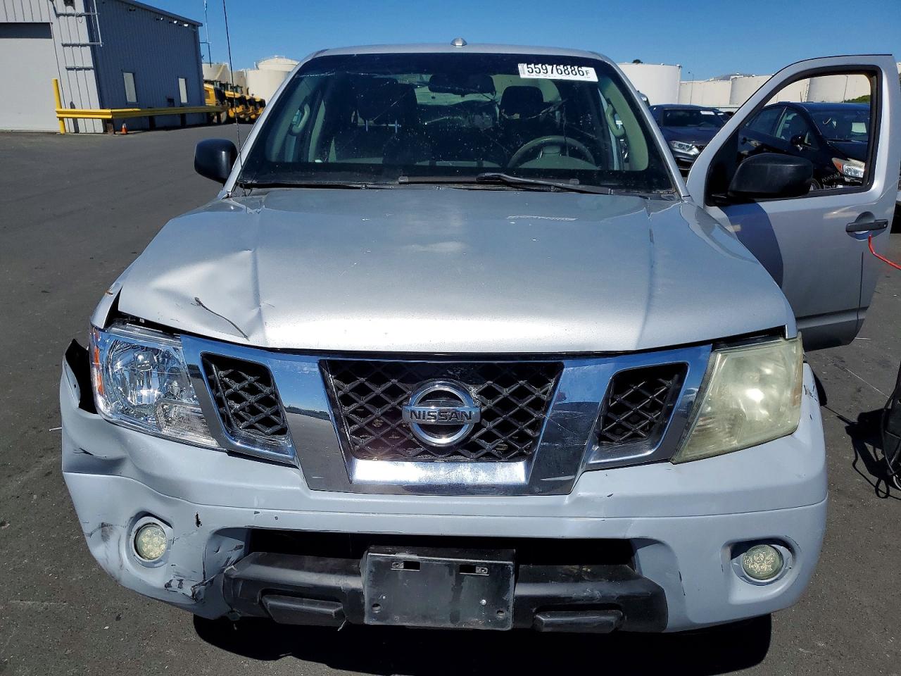 2012 Nissan Frontier S Silver vin: 1N6AD0ER2CC400660
