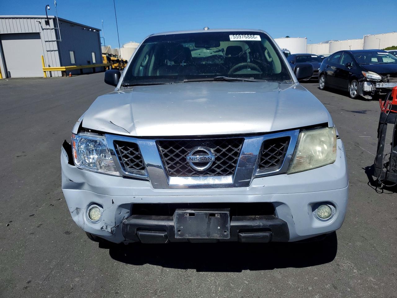 2012 Nissan Frontier S Silver vin: 1N6AD0ER2CC400660