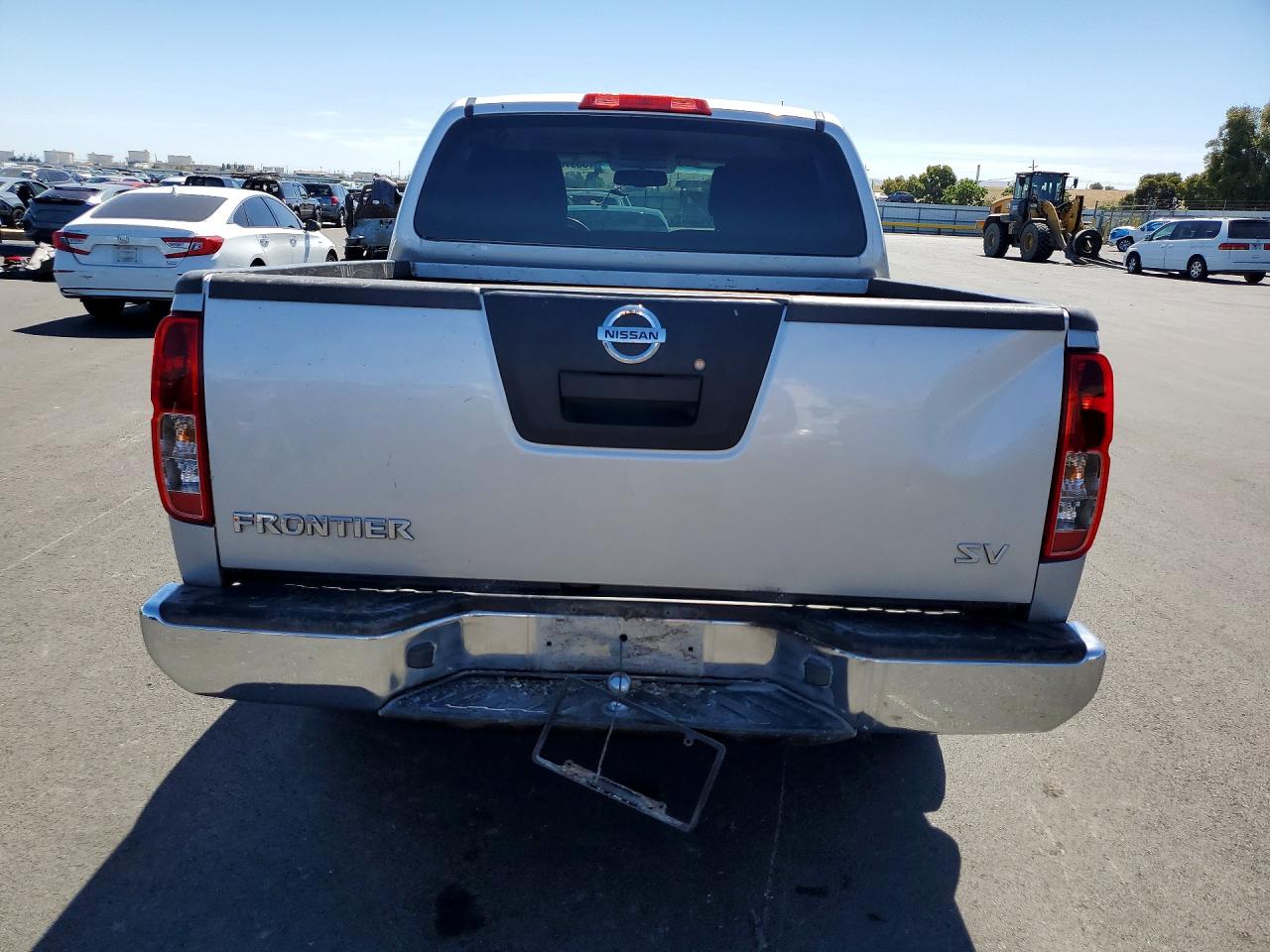 2012 Nissan Frontier S Silver vin: 1N6AD0ER2CC400660
