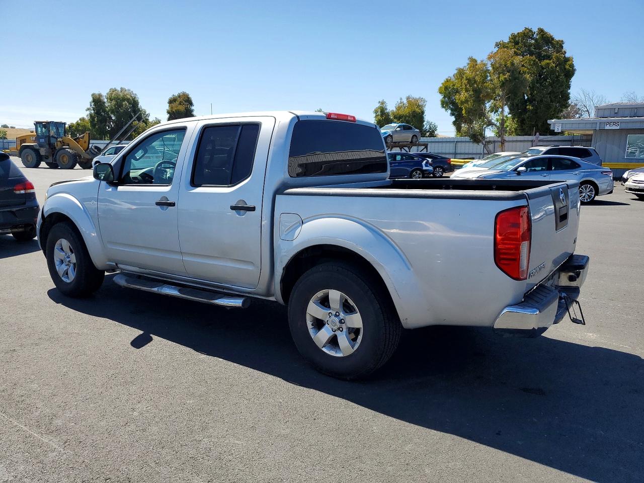 2012 Nissan Frontier S Silver vin: 1N6AD0ER2CC400660